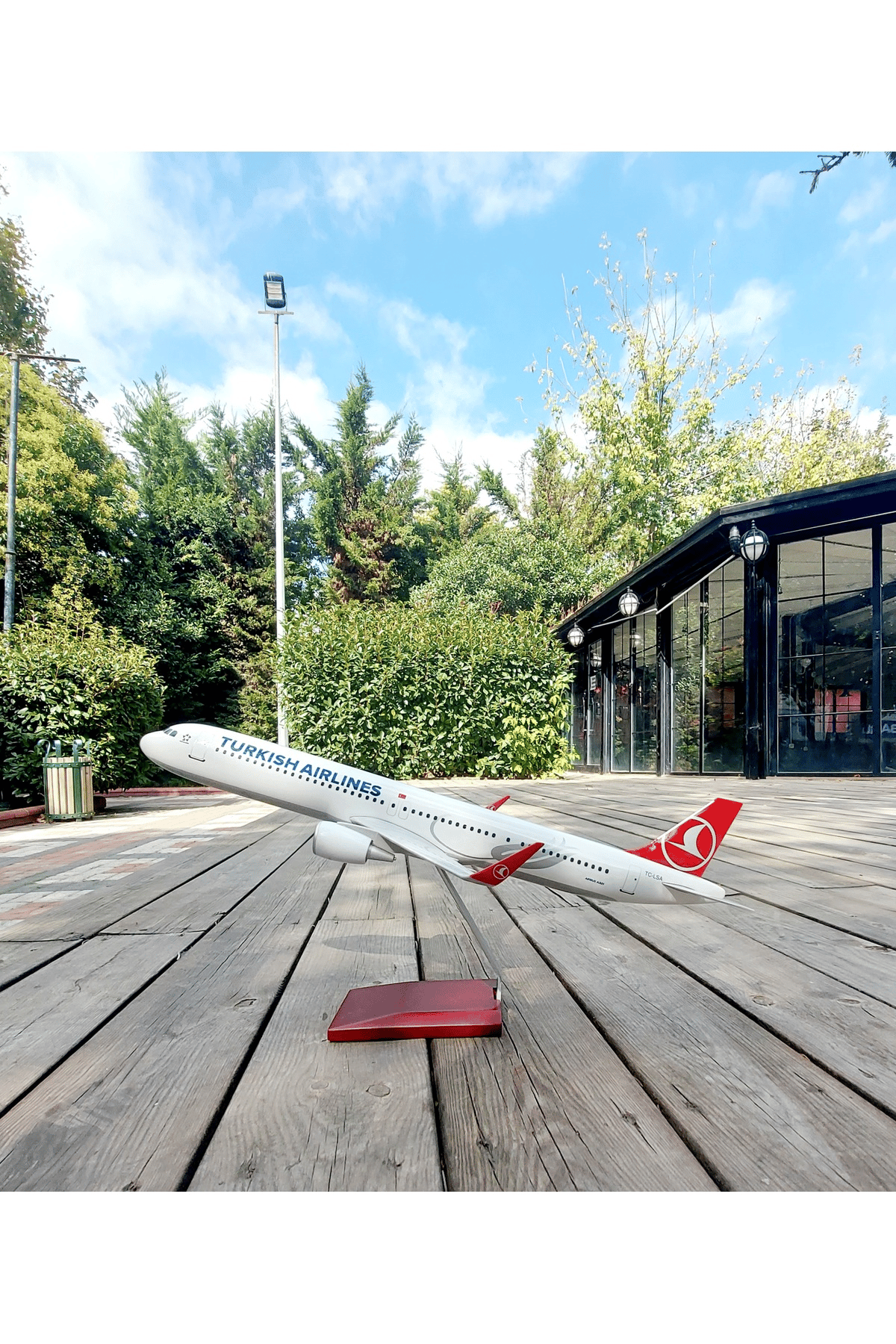Airbus Metal A330 1:100 Keman Boy Uçak Maketi