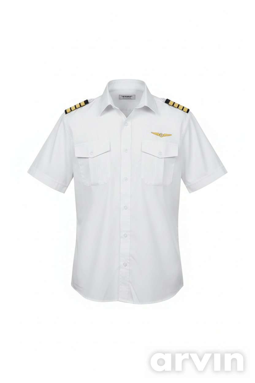 Logolu Pilot Gömleği