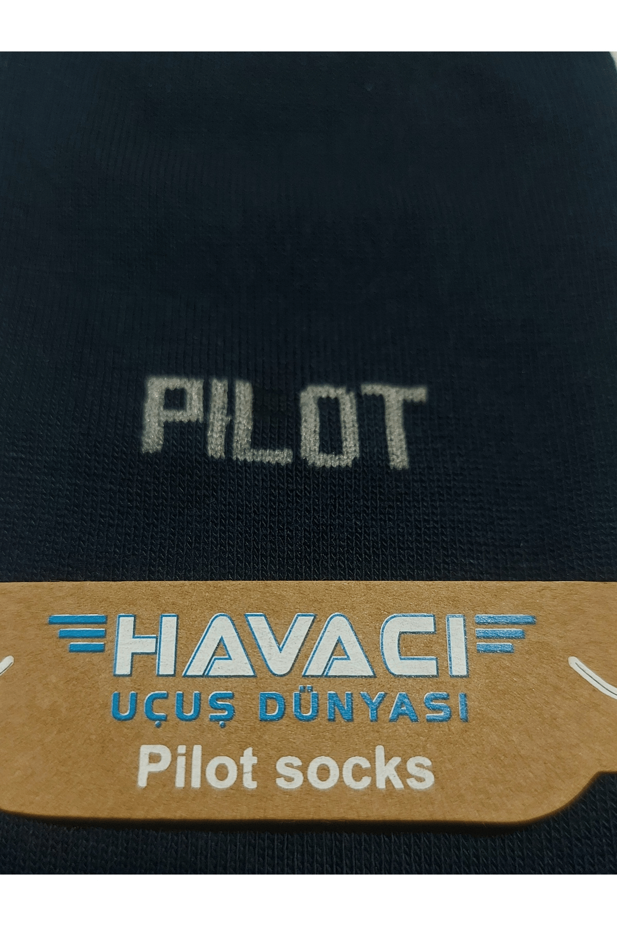 Pilot Nakışlı Bambu Çorap