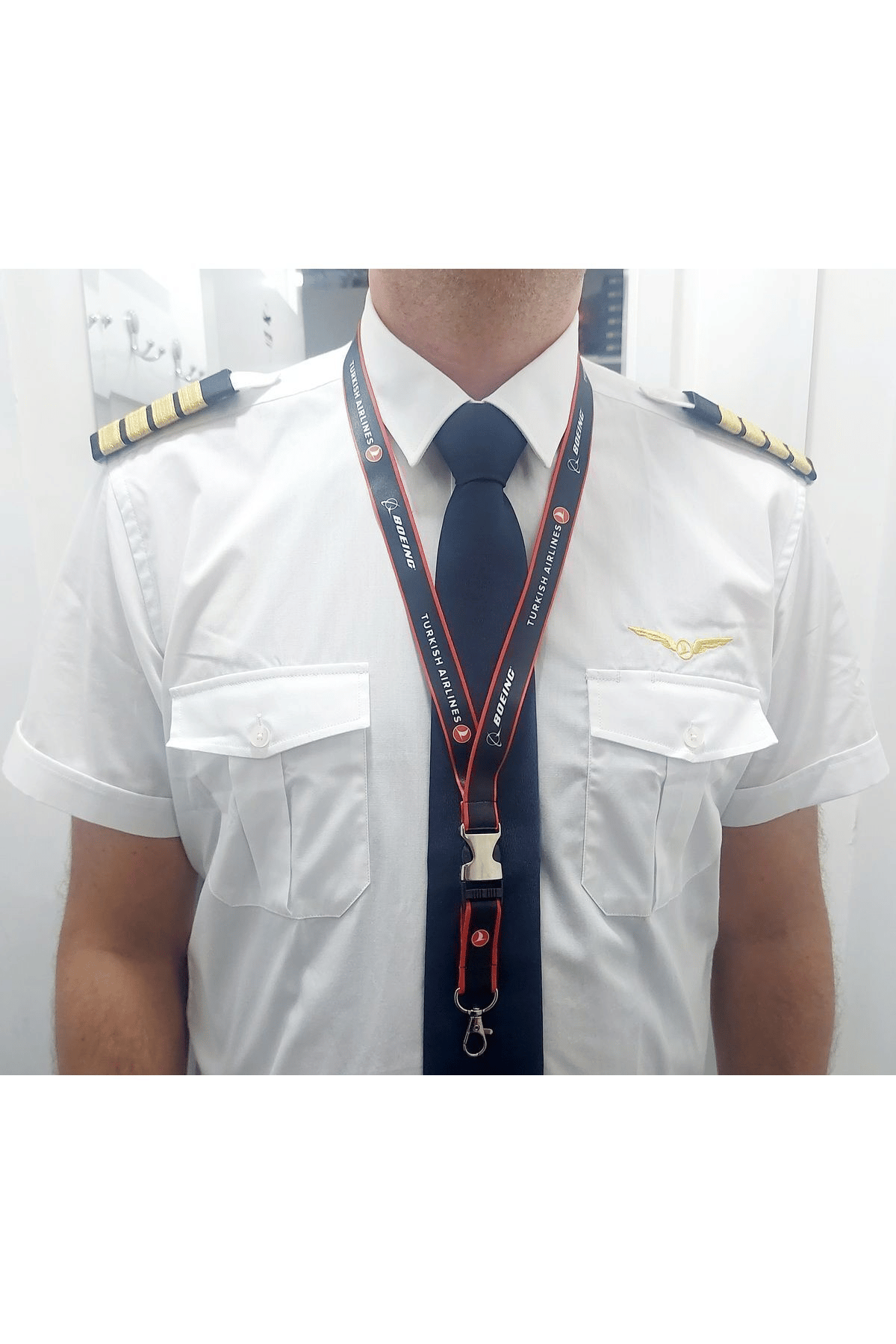 Türk Hava Yolları  Thy  Turkish Airlines  Boeing Baskılı Boyun İpi  Lanyard