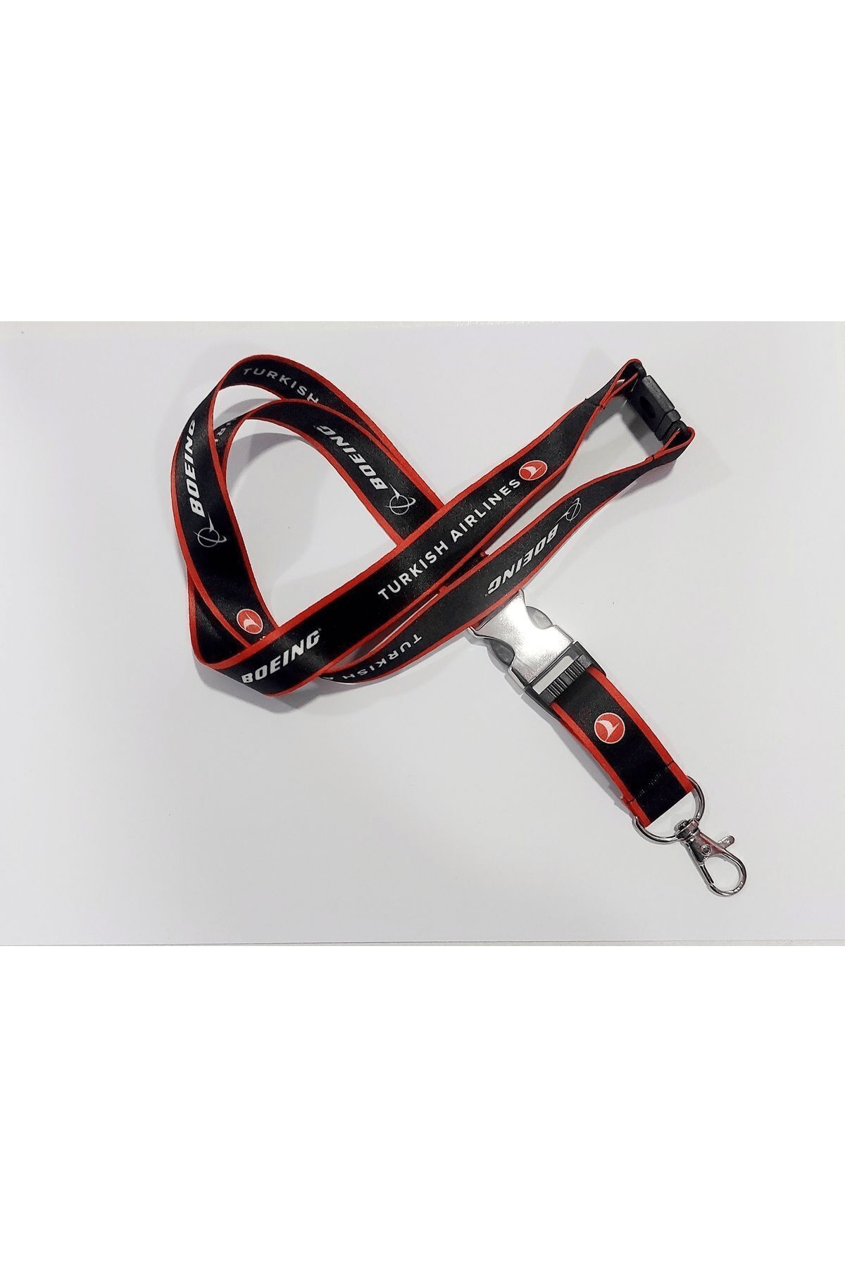 Türk Hava Yolları  Thy  Turkish Airlines  Boeing Baskılı Boyun İpi  Lanyard