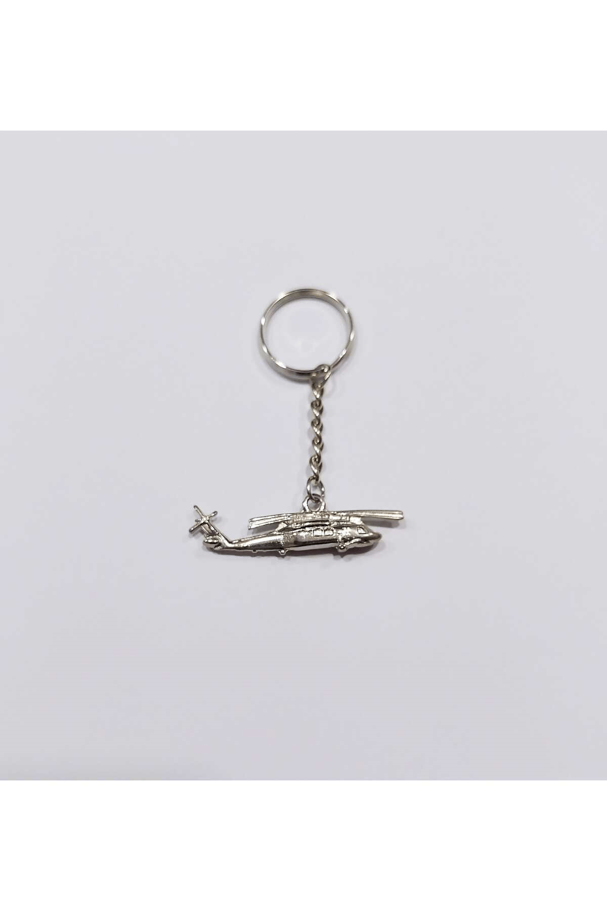 Uçak , Helikopter Metal Anahtarlık