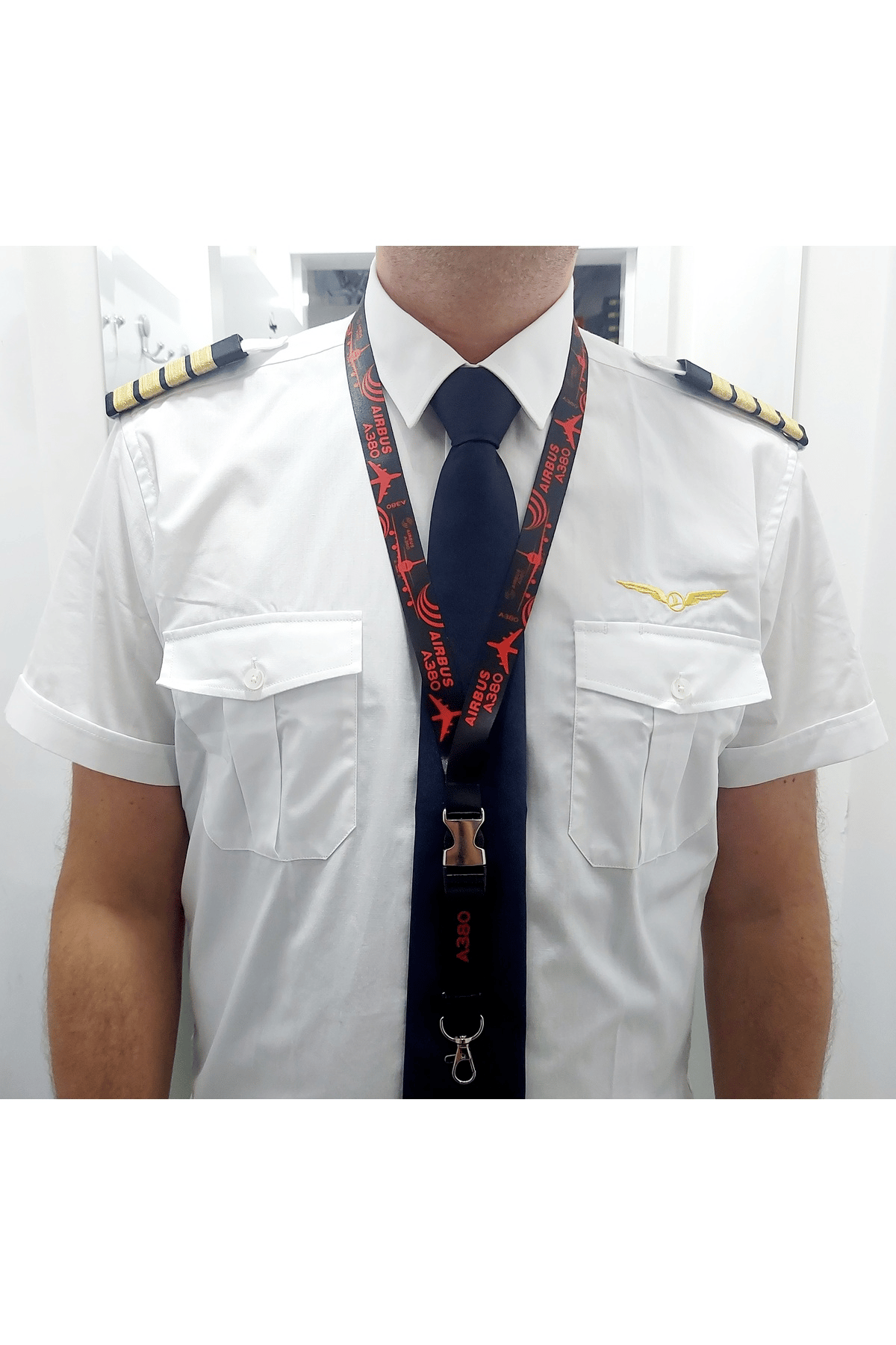 Uçuş Ekibi Baskılı Boyun İpi , Lanyard