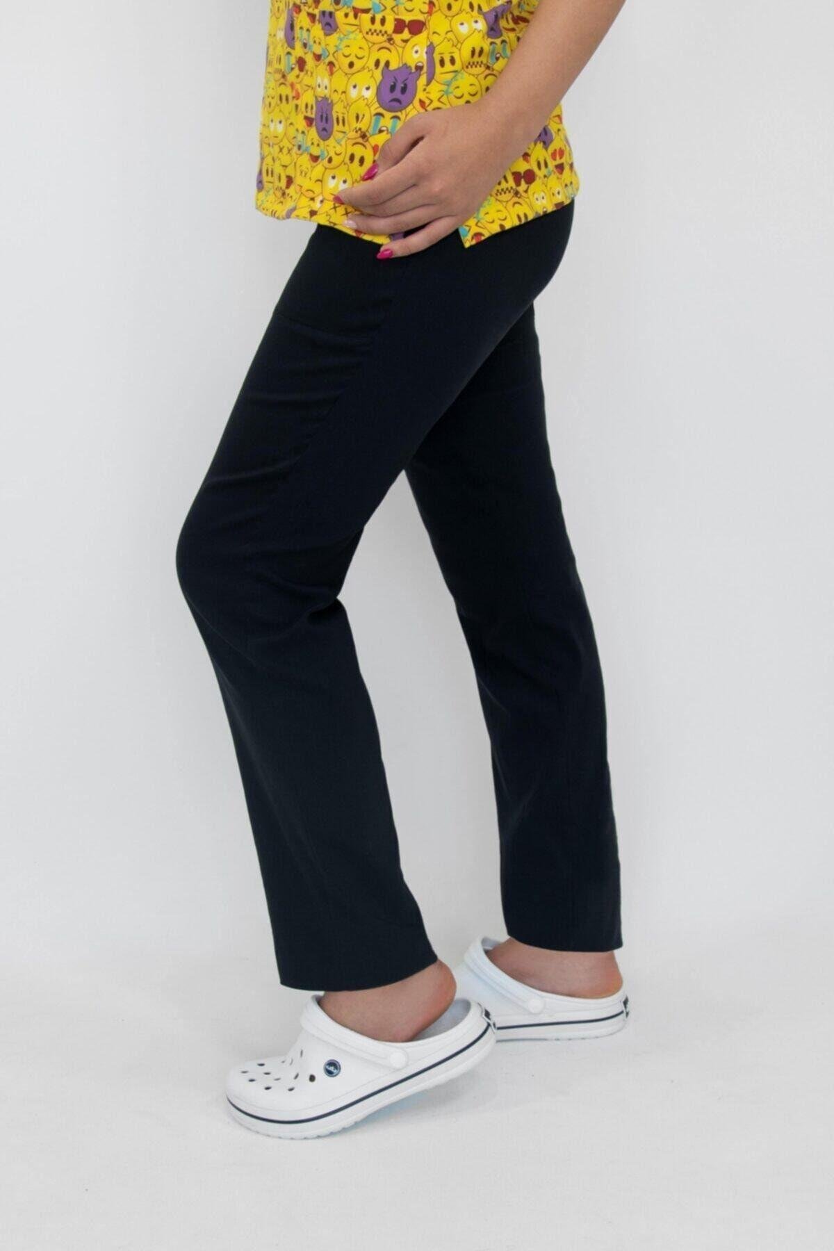 Emojiler Temalı Cerrahi Doktor Hemşire Hastane Aşçı Likralı Forma Alt Üst Takım-Nur Medikal Giyim