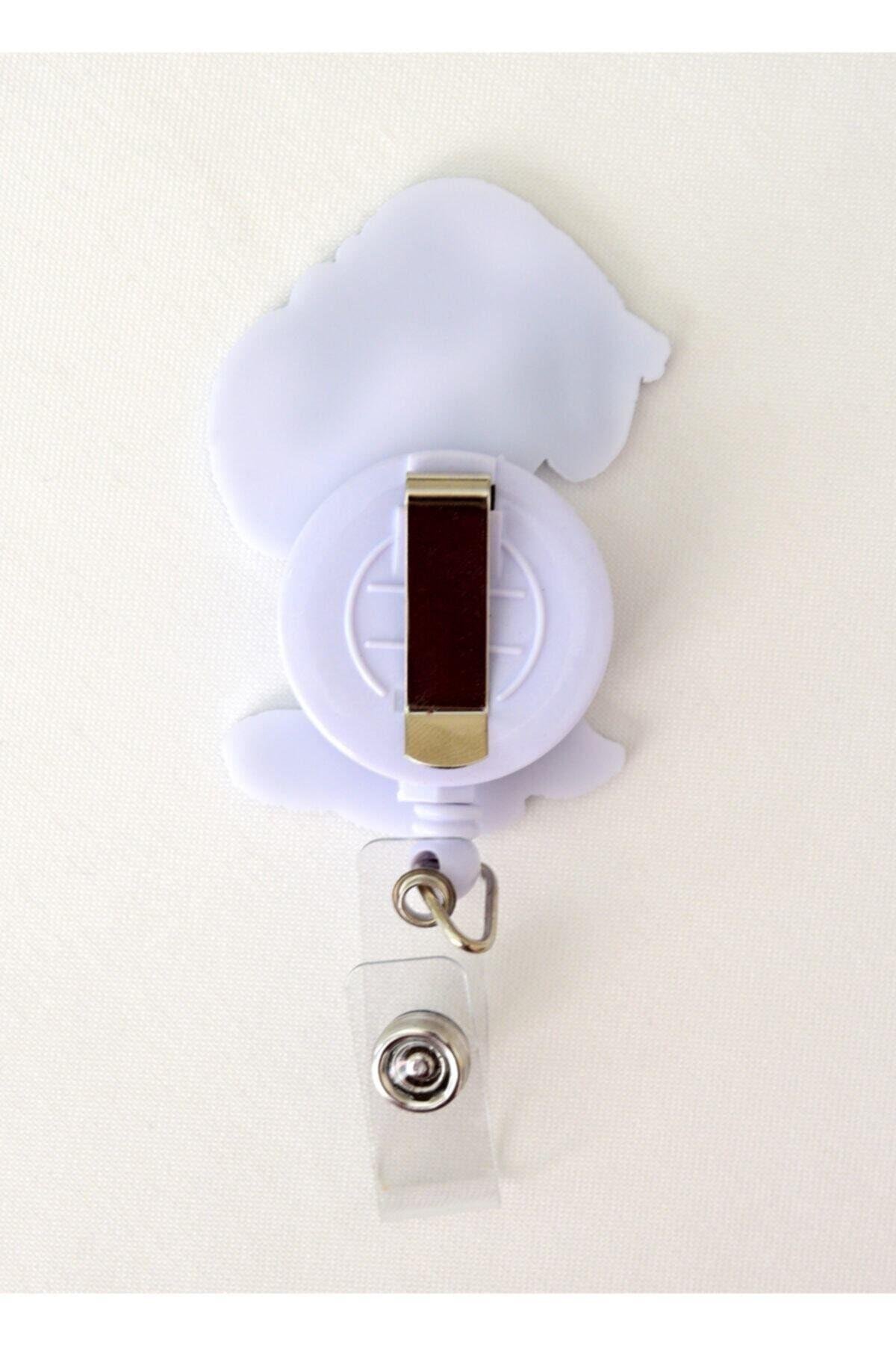 Gözlüklü Snoopy Temalı Yoyo Yaka Kartlığı-Nur Ortopedi