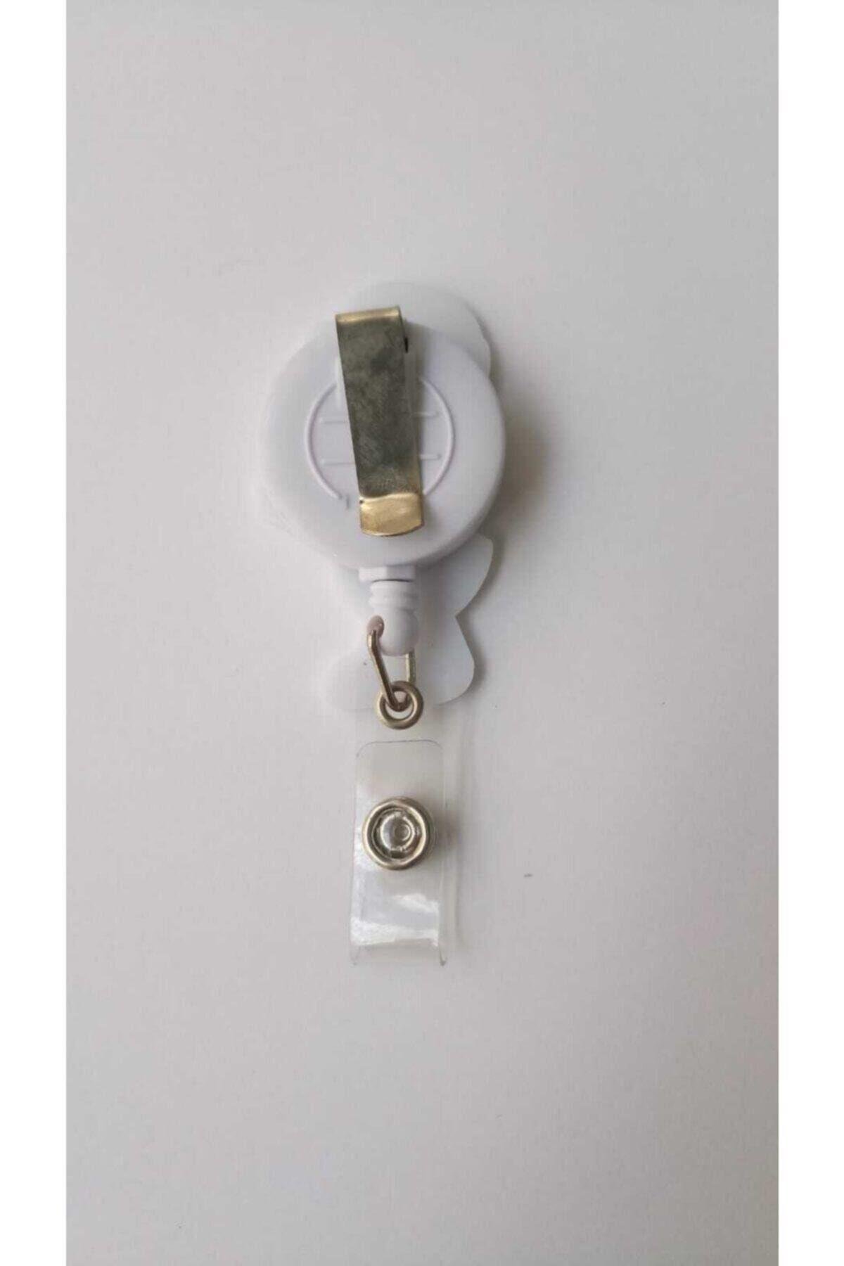 Güler Yüzlü Hemşire Temalı Yoyo Yaka Kartlığı-Nur Ortopedi