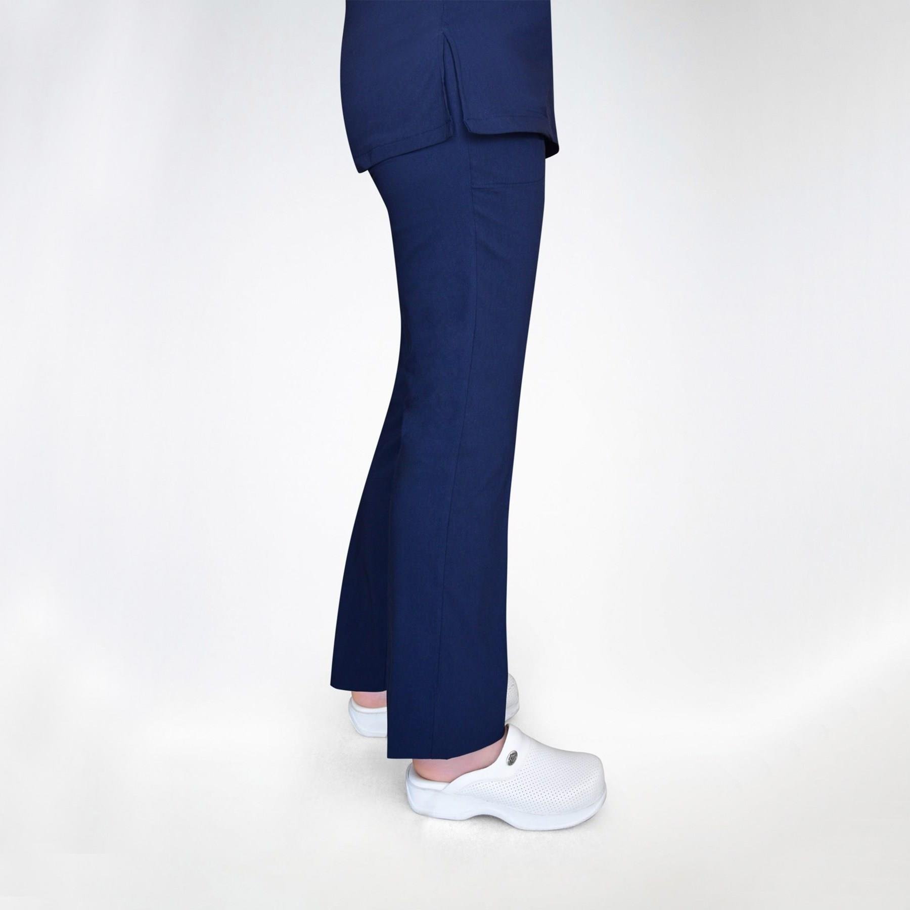 Lacivert Soft Likra Hemşire Hastane Doktor Cerrahi Takım Üniforma-Nur Medikal Giyim