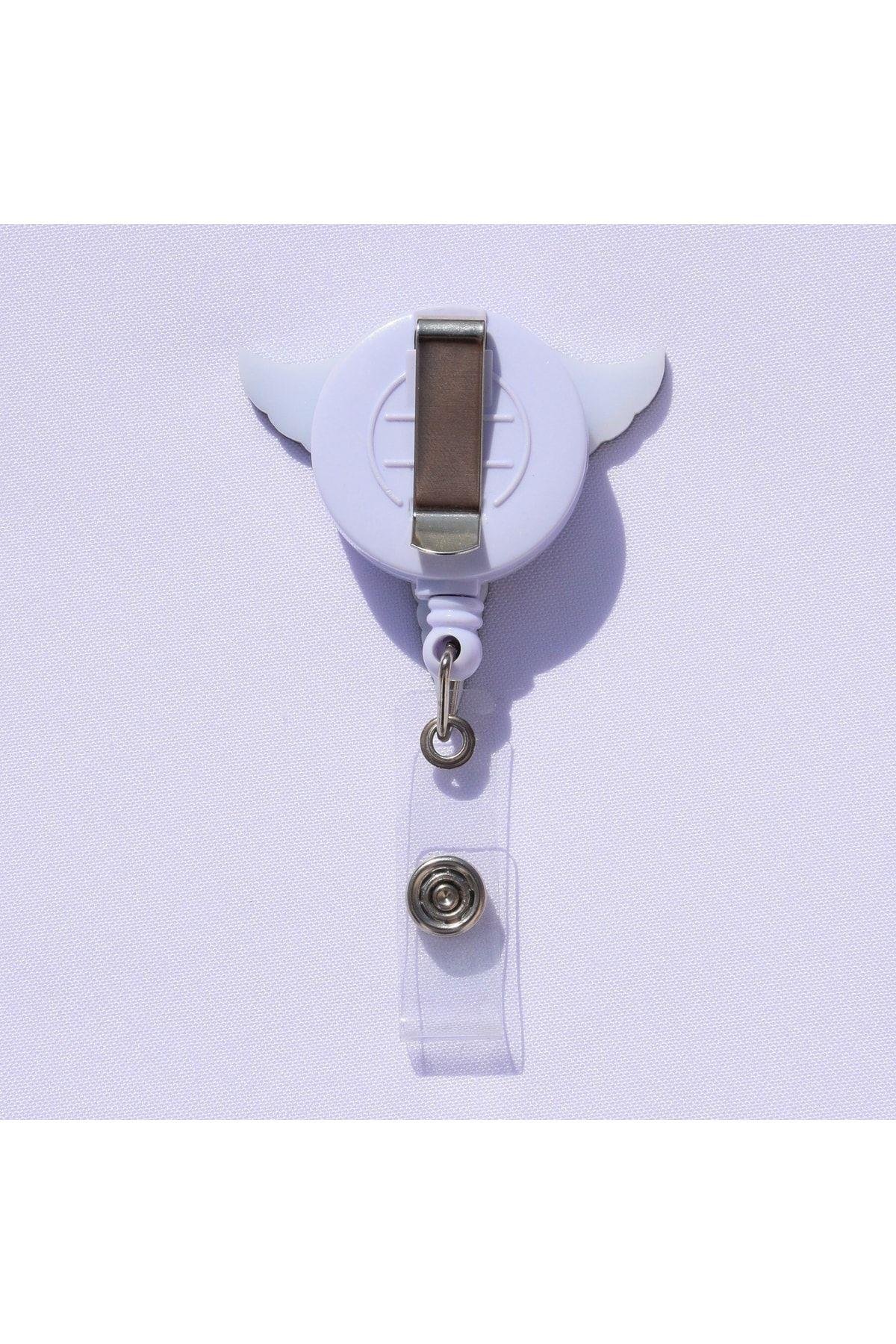 Medikal Tıp Doktor Desenli Yoyo Yaka Kartlığı-Nur Medikal Giyim