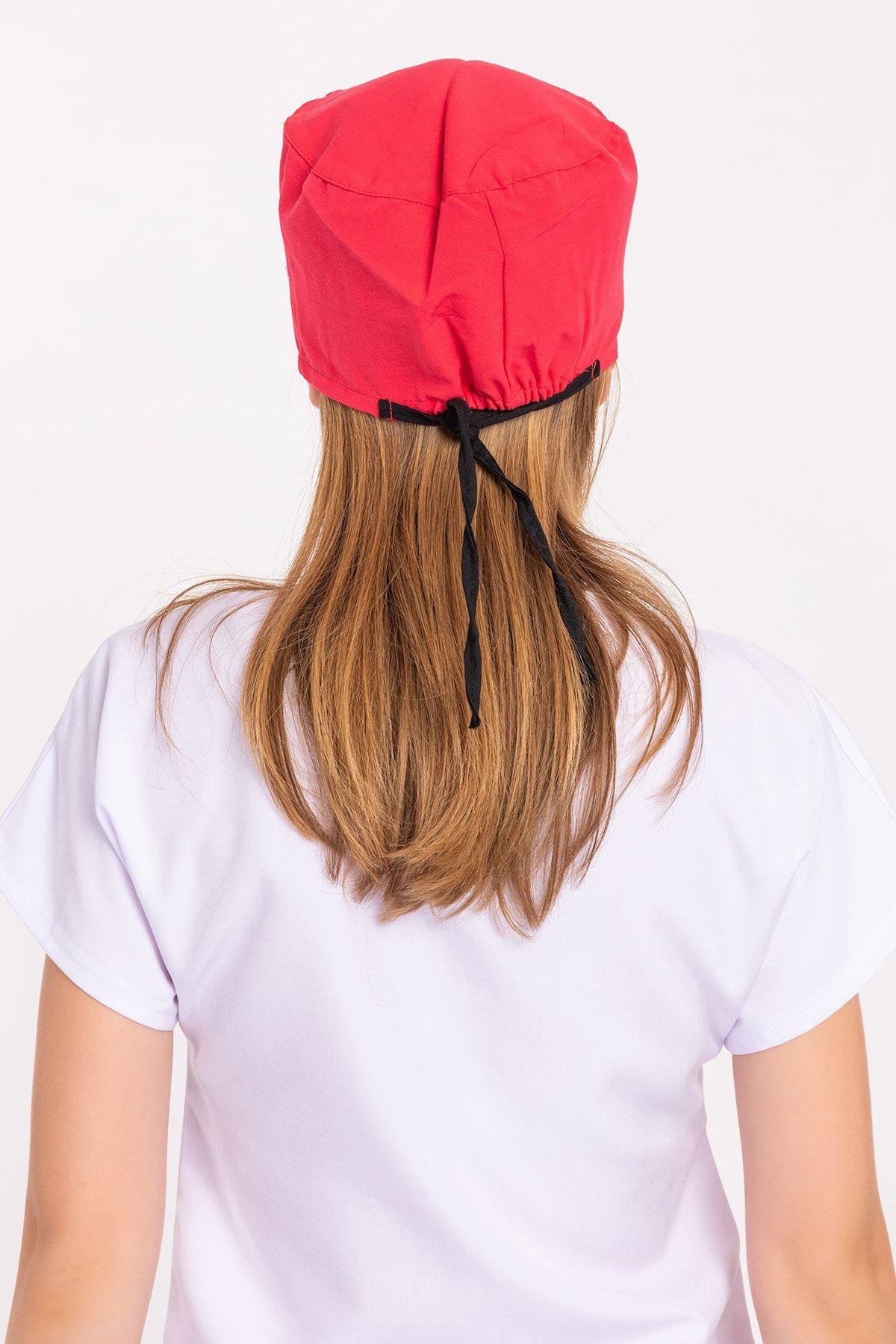 Nar Çiçeği Kalp Ritimli Cerrahi Hemşire Doktor Hastane Bonesi-Nur Ortopedi