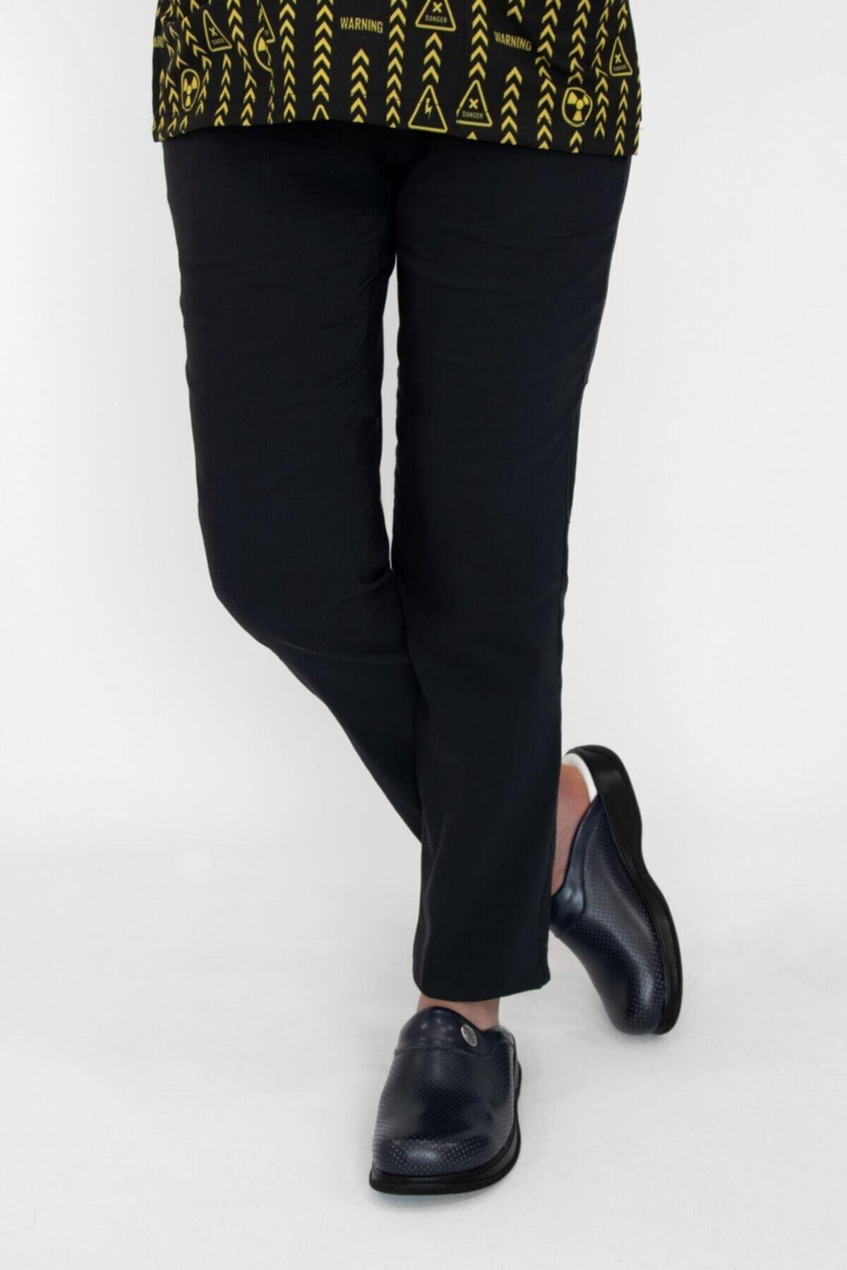 Radyoloji 2 Cerrahi Doktor Hemşire Hastane Aşçı Likralı Forma Alt Üst Takım-Nur Medikal Giyim