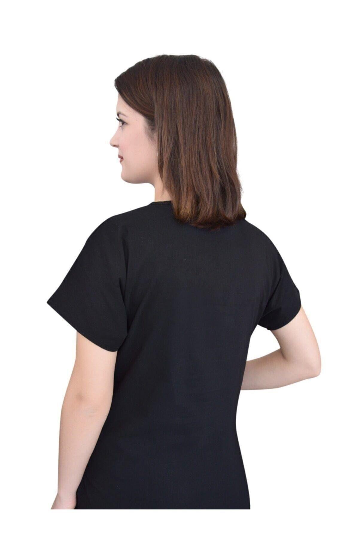 Siyah Likralı Doktor Hemşire Cerrahi Forma Alt Üst Takım-Nur Medikal Giyim