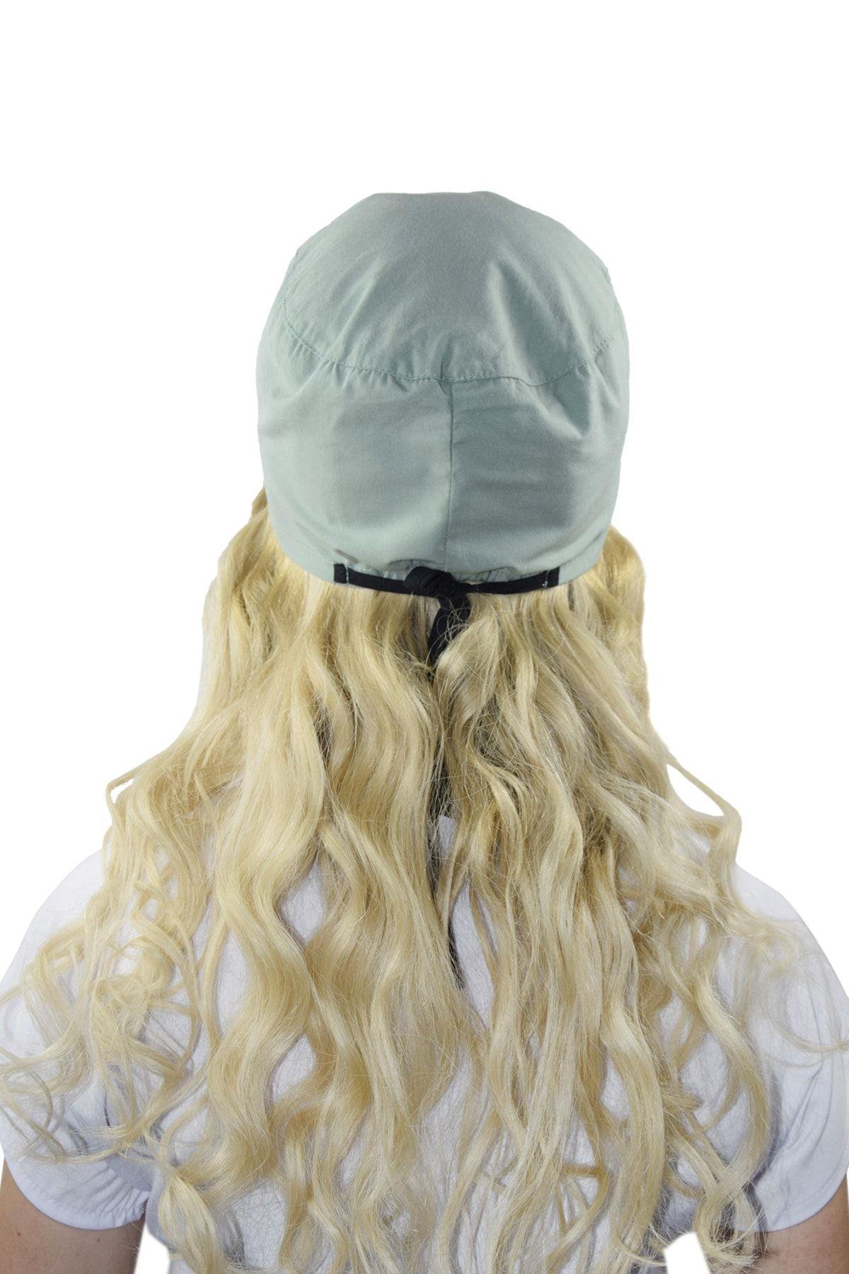 Su Yeşili Kalp Ritim Desenli Doktor Hemşire Hastane Medikal Cerrahi Bone-Nur Medikal Giyim