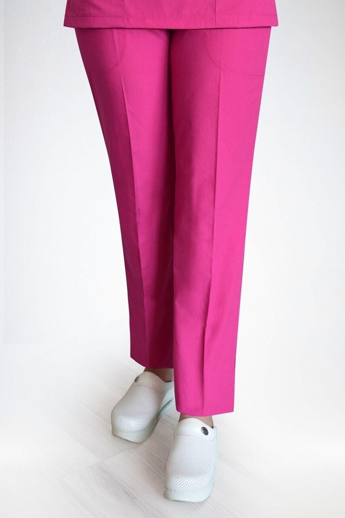 Vişne Terikoton Pantolon-Nur Medikal Giyim