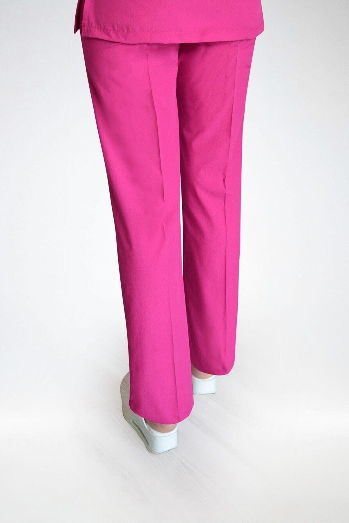 Vişne Terikoton Pantolon-Nur Medikal Giyim