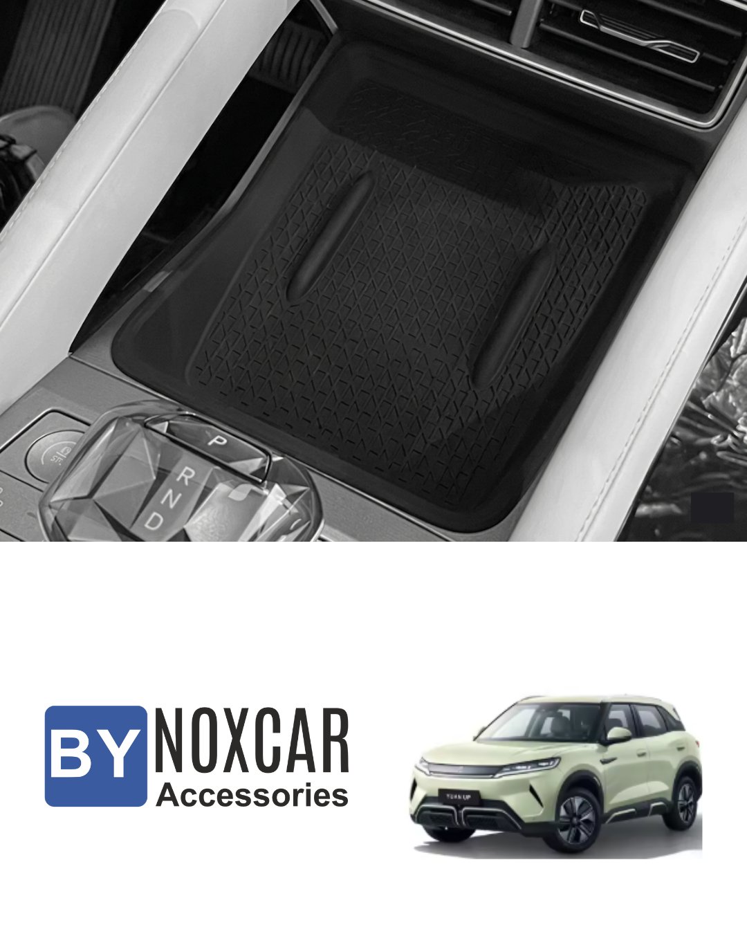 BYD Atto 2 Kablosuz Şarj Alanı Silikon Ped