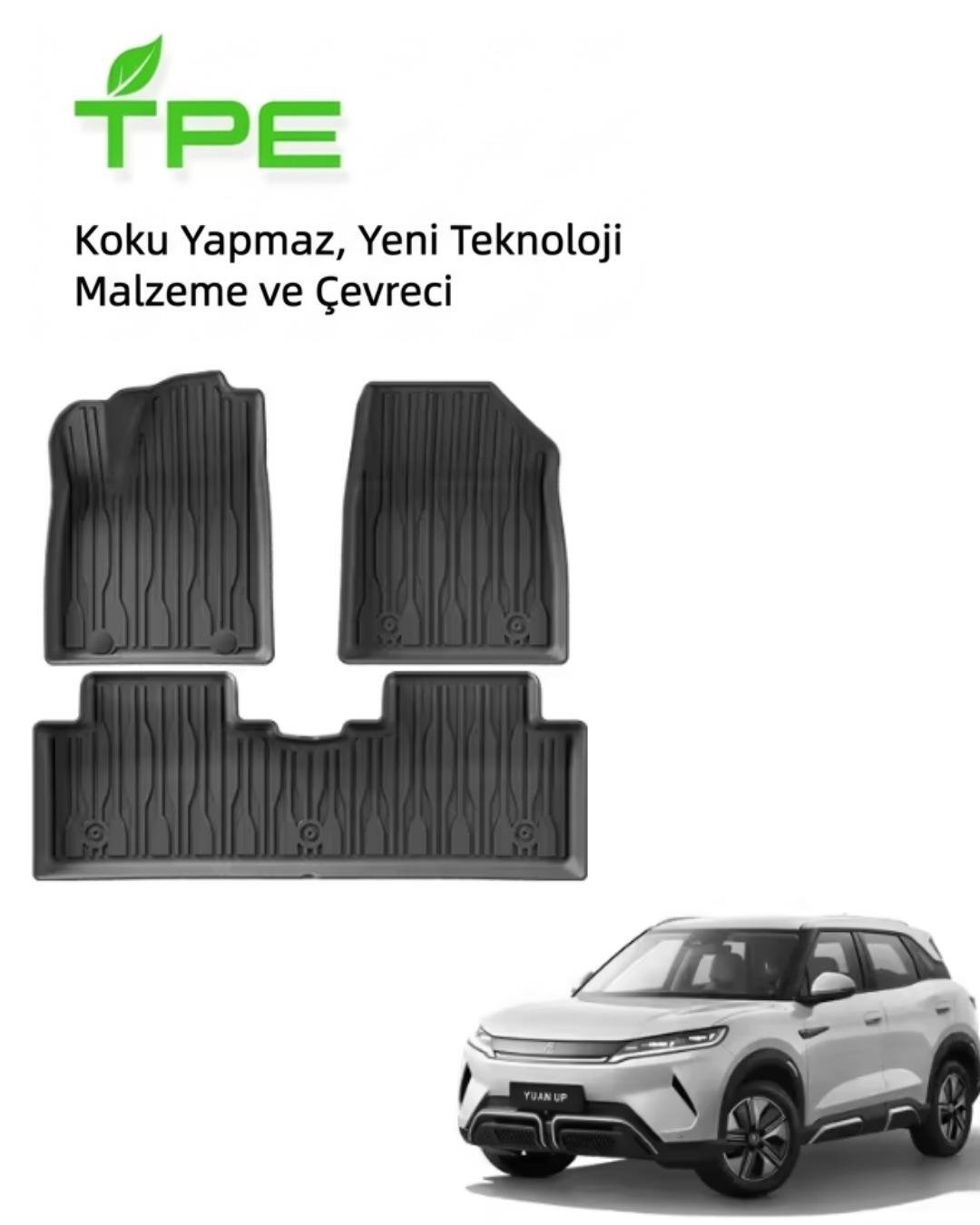 BYD Atto 2 TPE Havuzlu Paspas Takımı