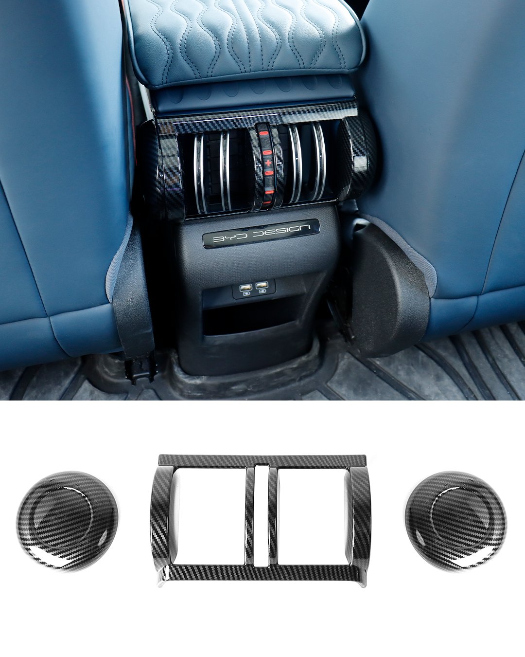 BYD Atto 3 Arka Havalandırma Çerçevesi