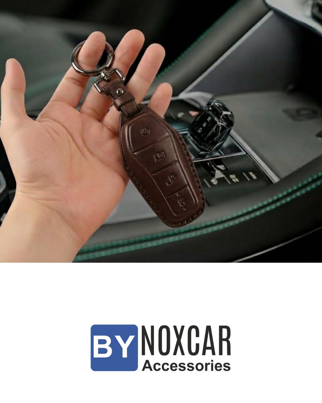BYD Deri Anahtarlık