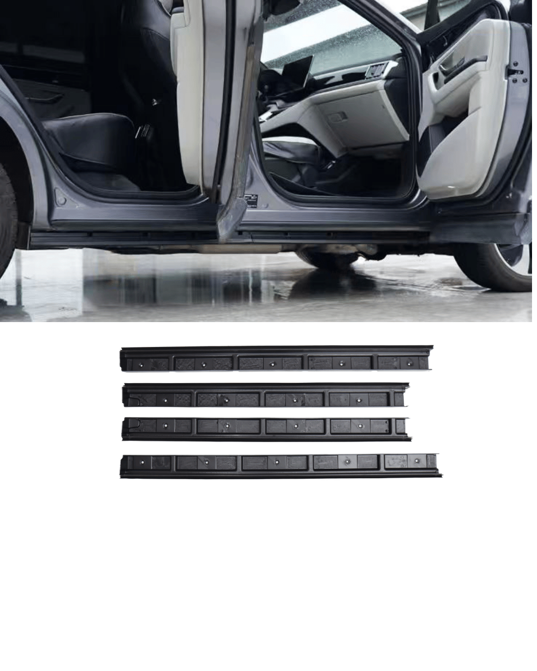 BYD Seal U DM-i EV Kapı Altı Çamurluk, Çamur Su Sızdırmazlık Çamurluk 4 Adet