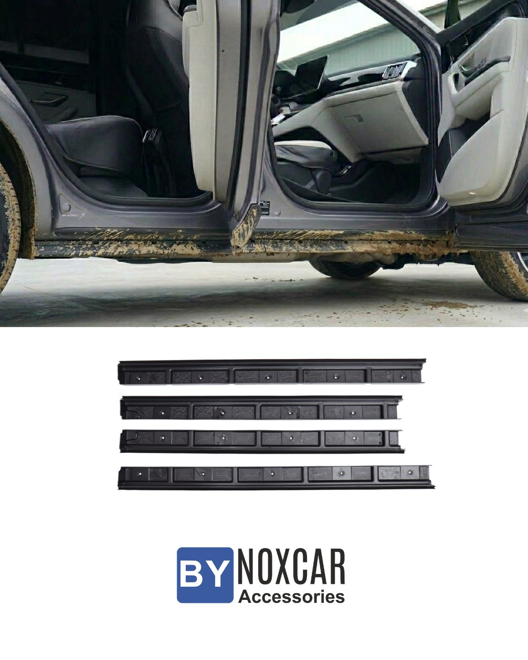 BYD Seal U DM-i EV Kapı Altı Çamurluk, Çamur Su Sızdırmazlık Çamurluk 4 Adet