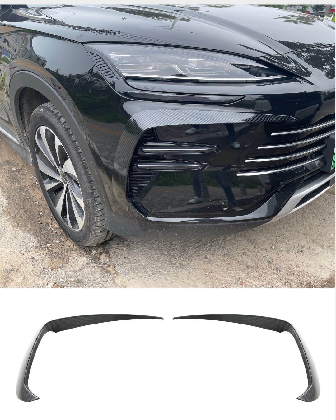 BYD Seal U Ön Sis Farı Sportif Trim, Kaplama, Siyah