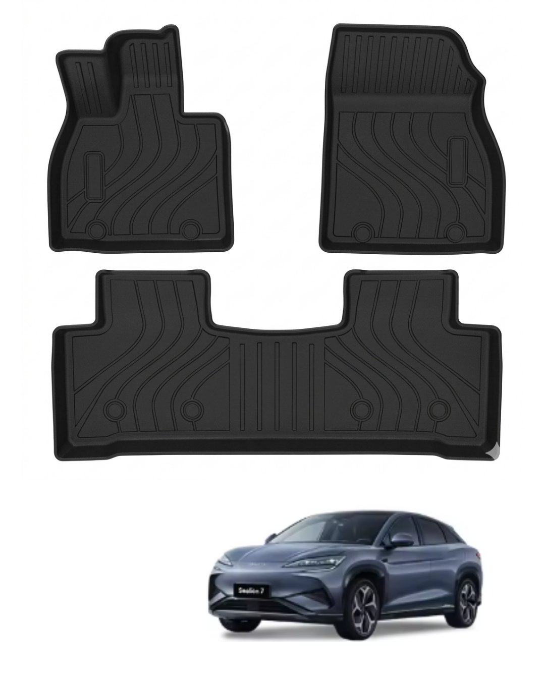 BYD Sealion 7 TPE Oto Havuzlu Paspas Takımı
