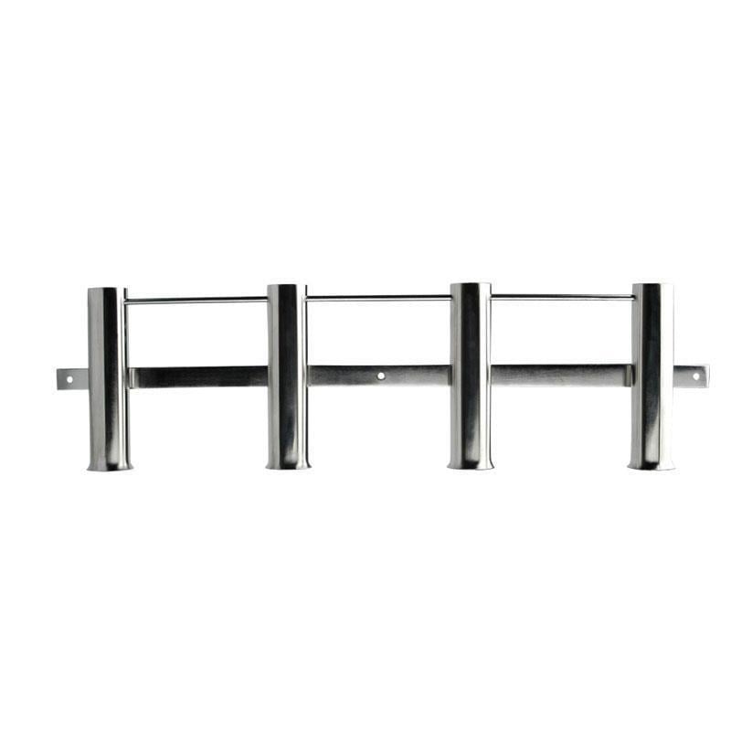 Dörtlü kamış yuvası (yüzey monte), Inox 316, ø42mm L725mm, H197mm