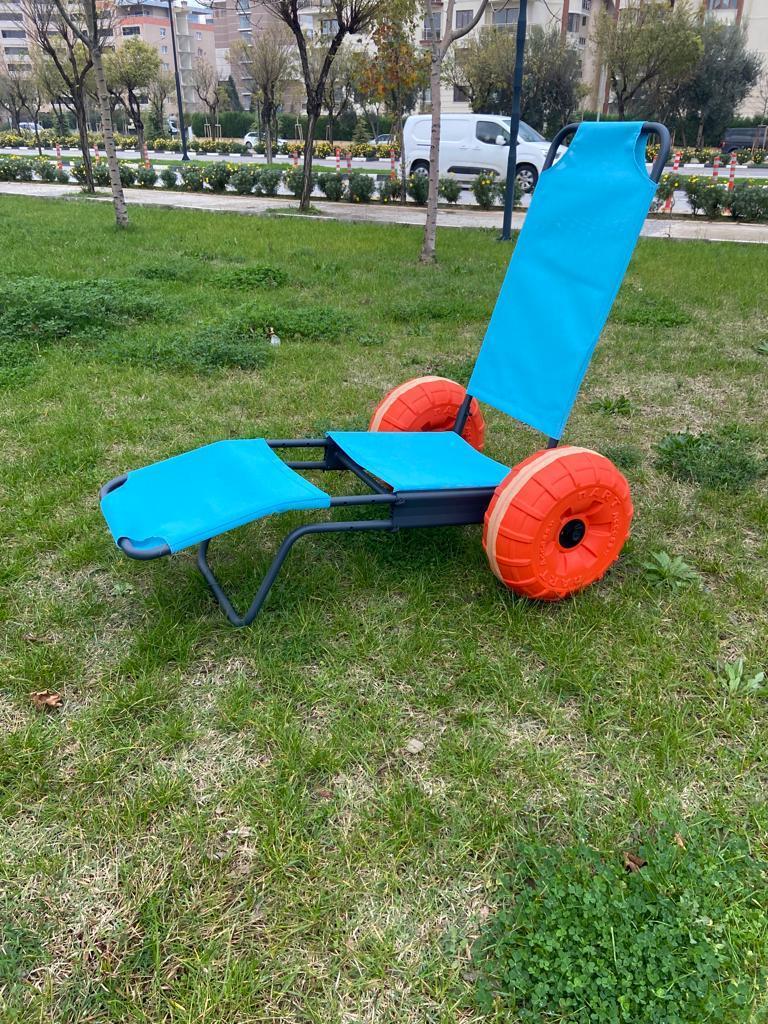 Engelli Plaj Sandalyesi 2 Tekerli