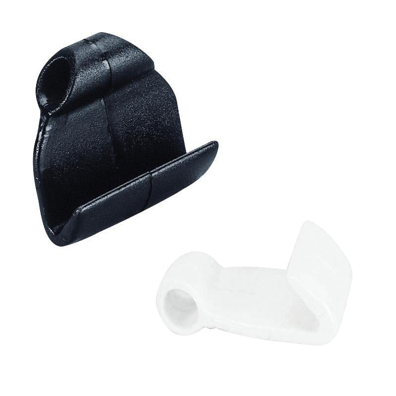 Hook f/Infl. Boat Cover, 40x40mm, Ø6mm Rope, Grey