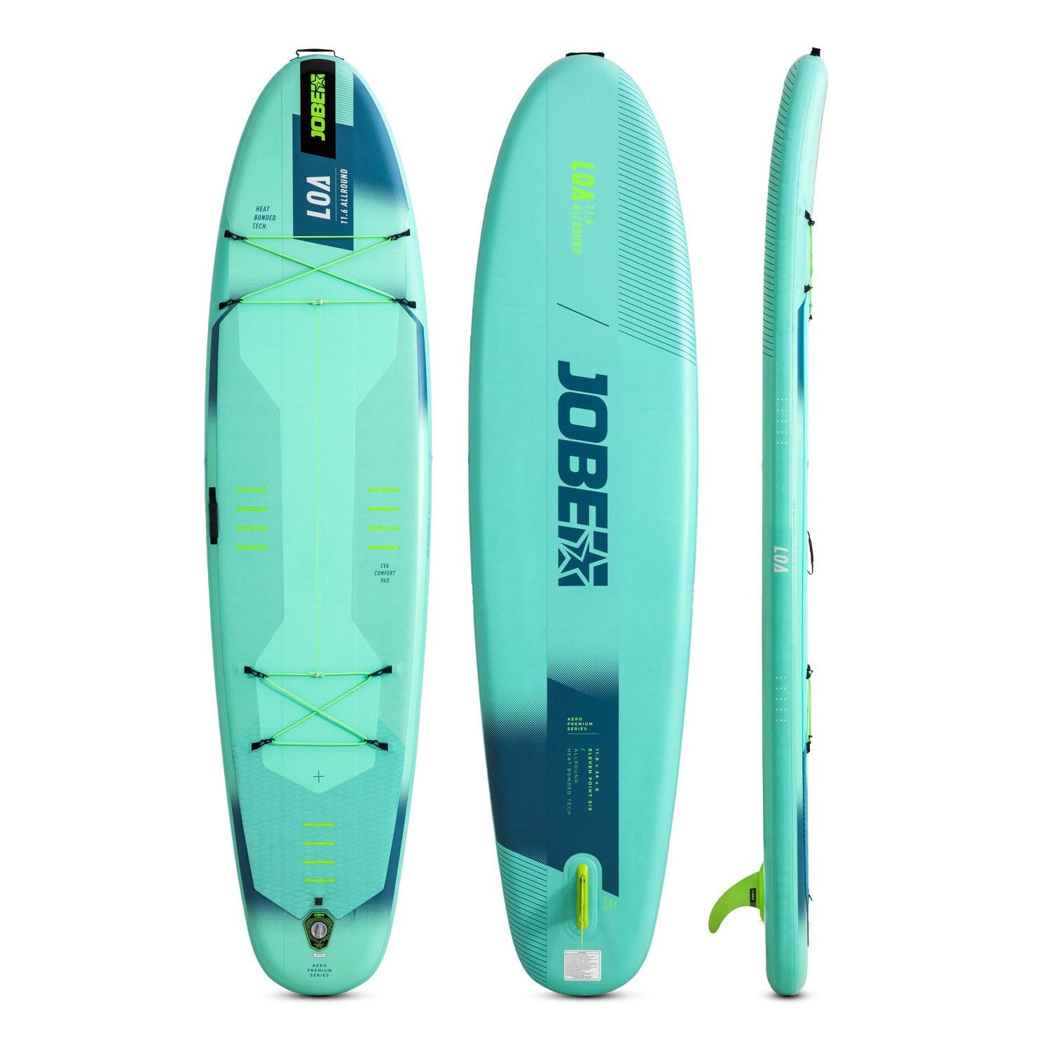 Jobe Aero Loa Sup Board Seti 11.6 Yeşil 350X86X15 Cm