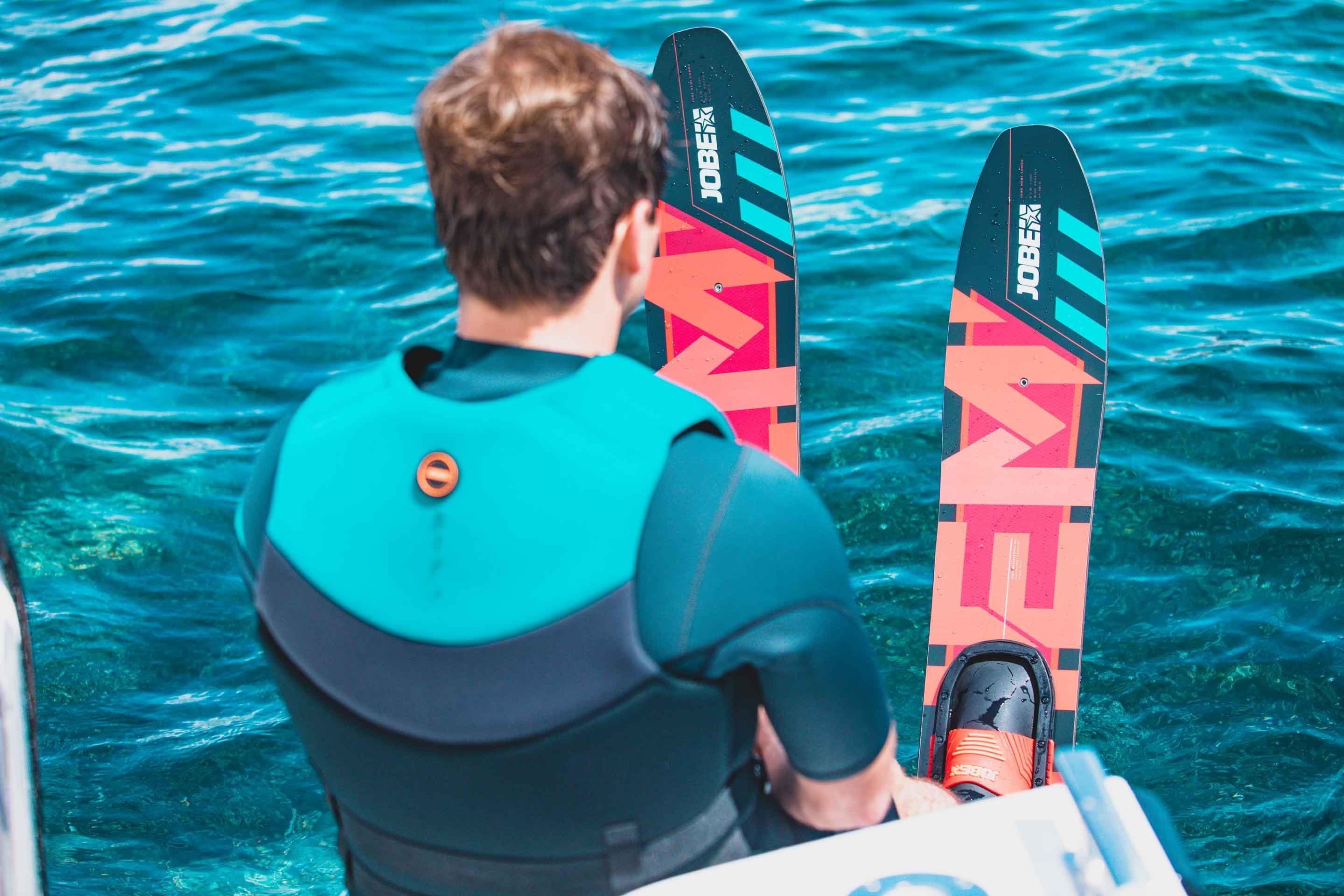 Jobe Hemi Combo Geniş Tabanlı Su Kayak Takımı 150 Cm Kırmızı