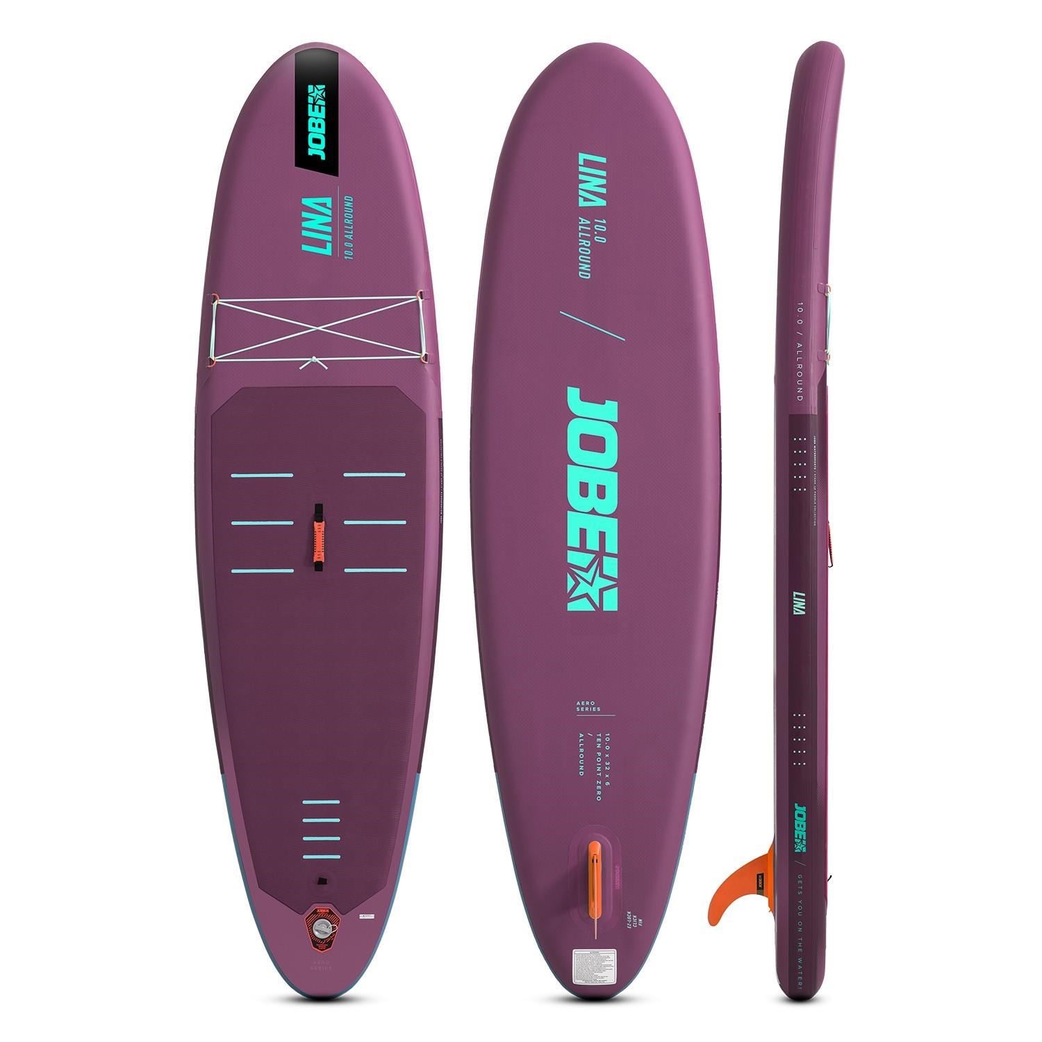 Jobe Lına Sup Board 10.0 Seti Mor 305X81X15 Cm