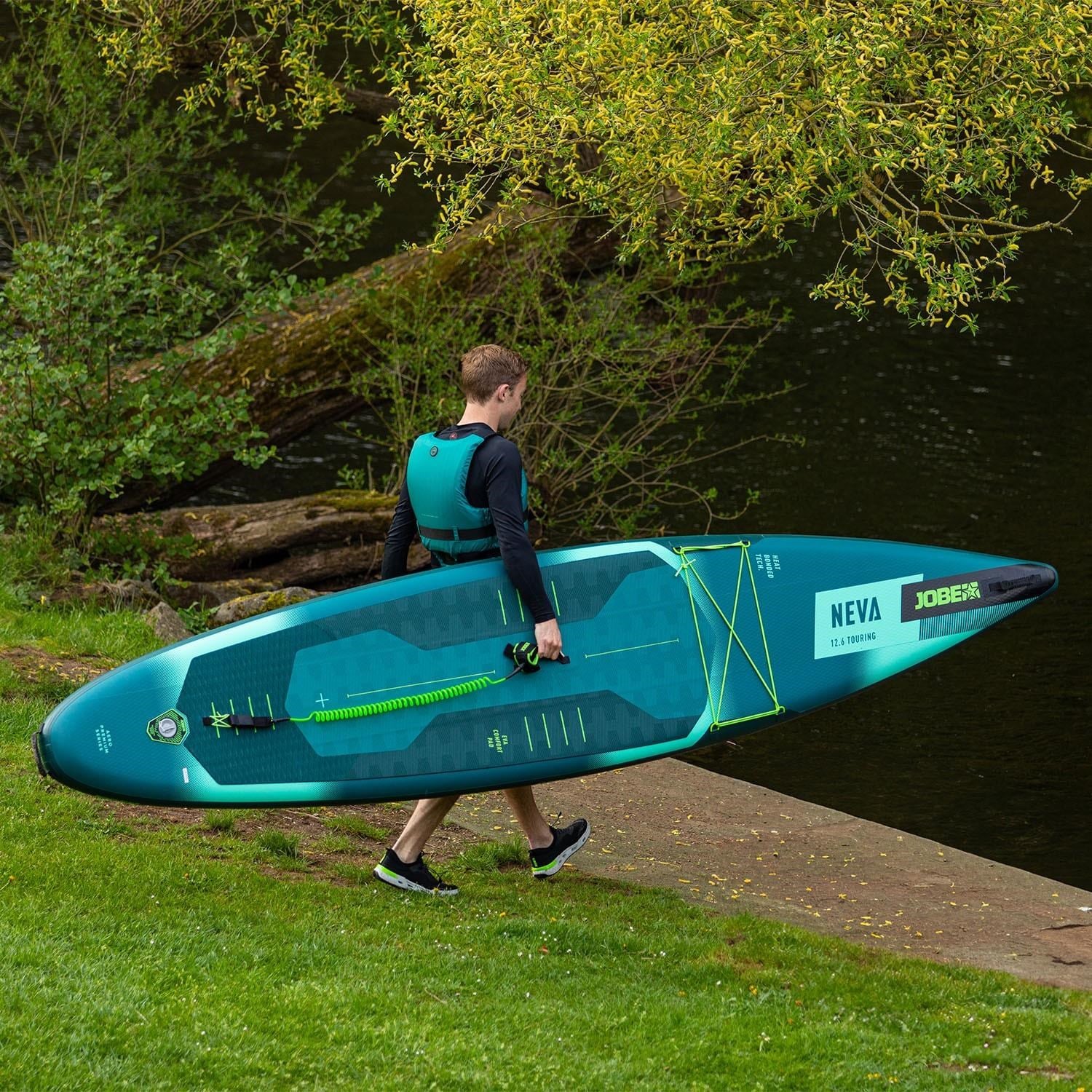 Jobe Neva Sup Board Seti 12.6 Yeşil 381X76X15 Cm
