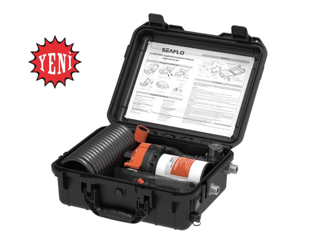 Seaflo Çantalı Yıkama Seti 12 V