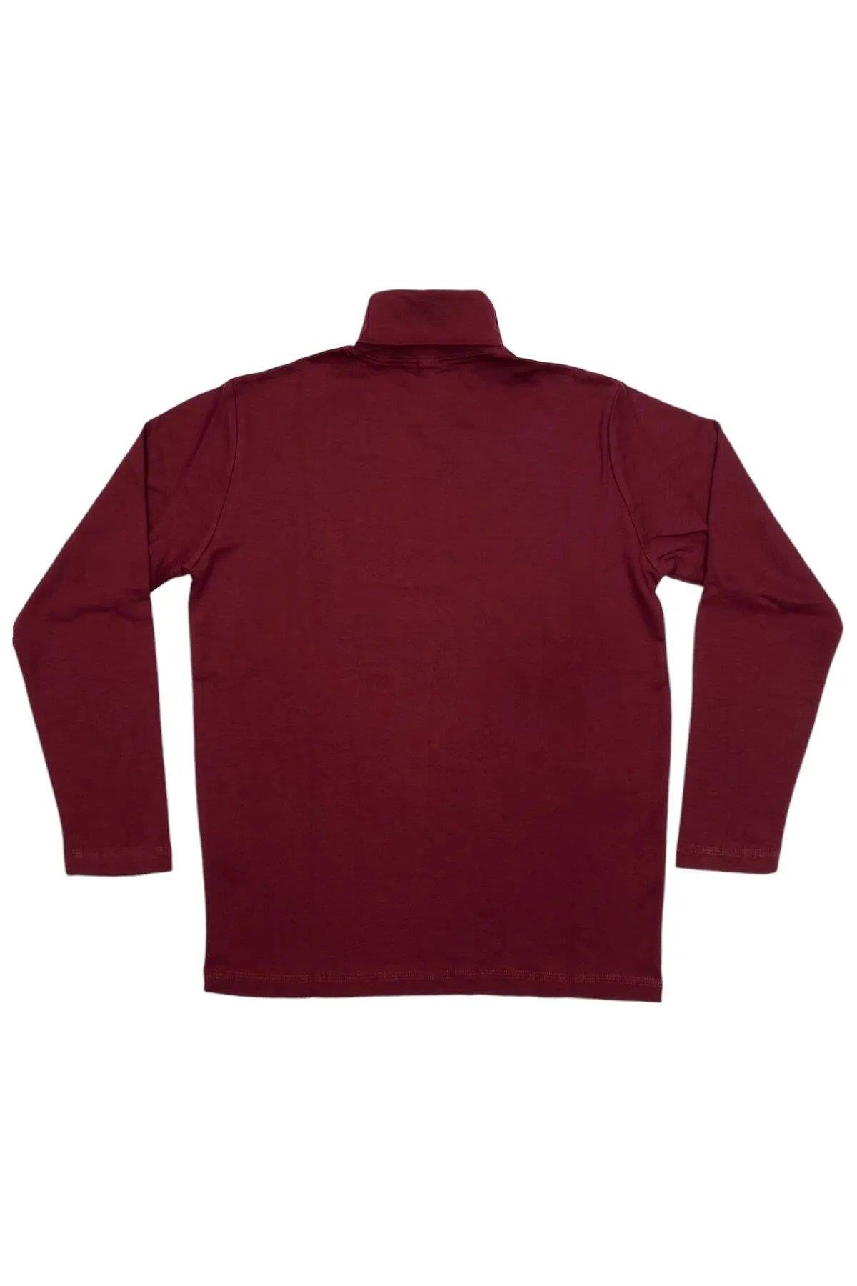 Balıkçı Yaka Penye İnterlok Regular Fit Sweatshirt