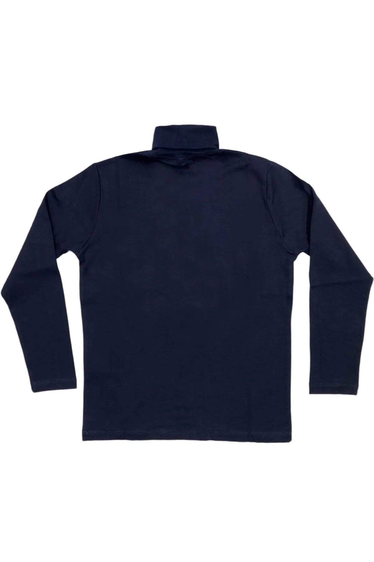 Balıkçı Yaka Penye İnterlok Regular Fit Sweatshirt