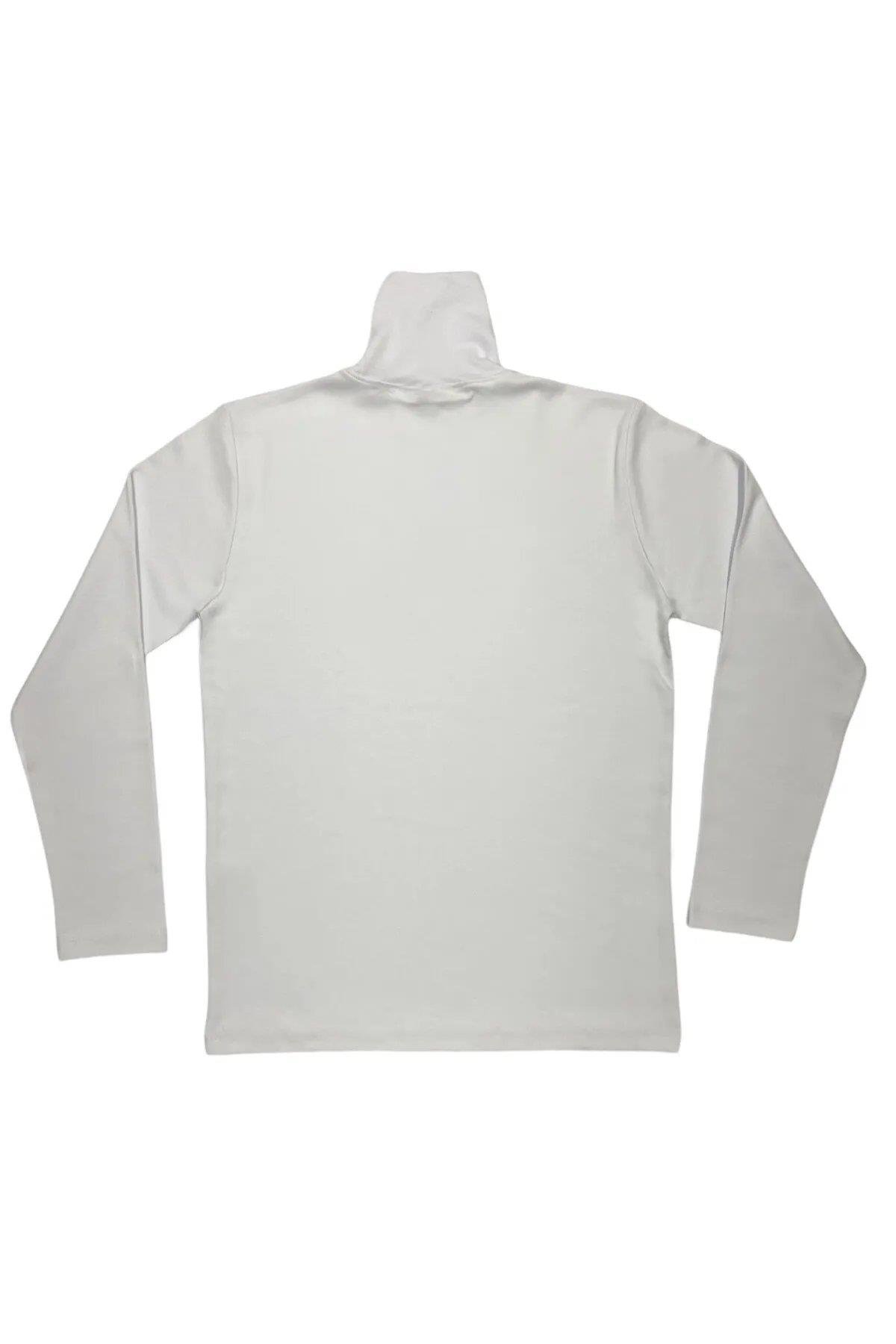 Balıkçı Yaka Penye İnterlok Regular Fit Sweatshirt