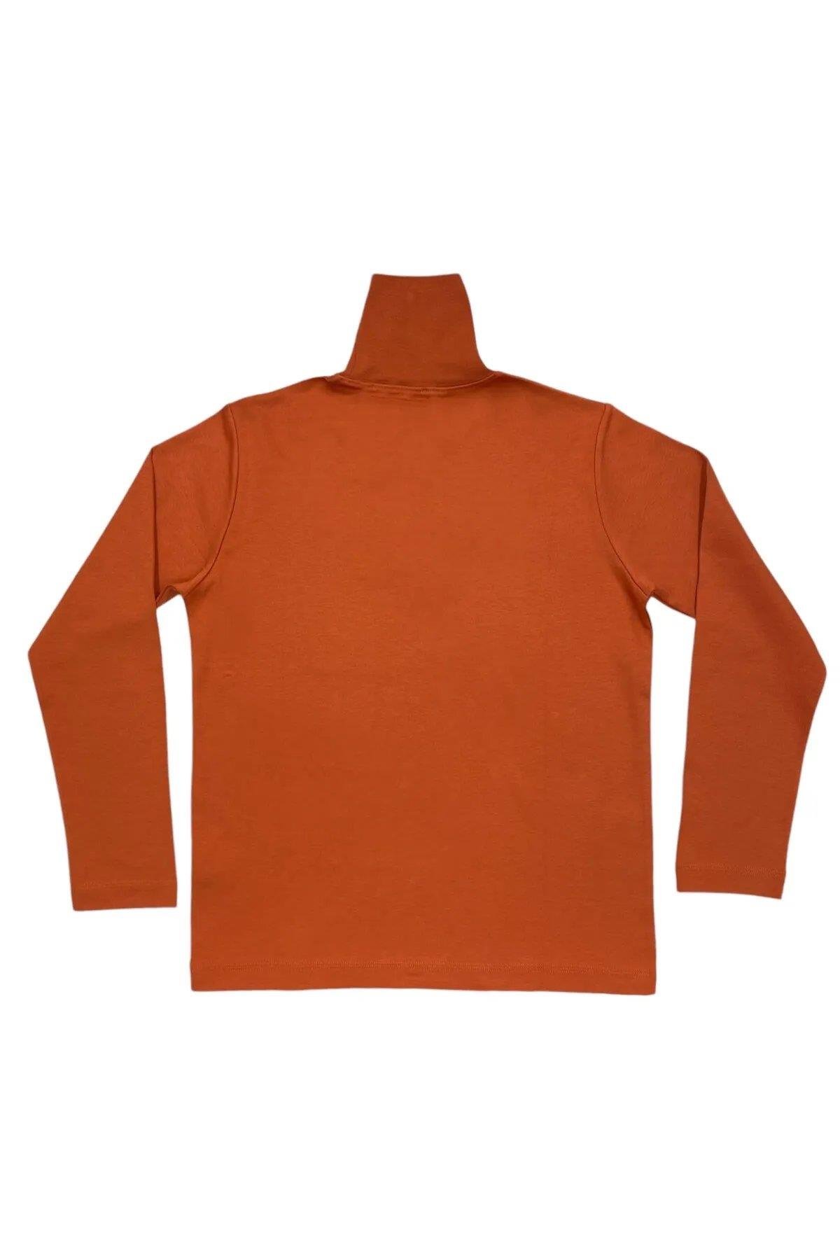 Balıkçı Yaka Penye İnterlok Regular Fit Sweatshirt