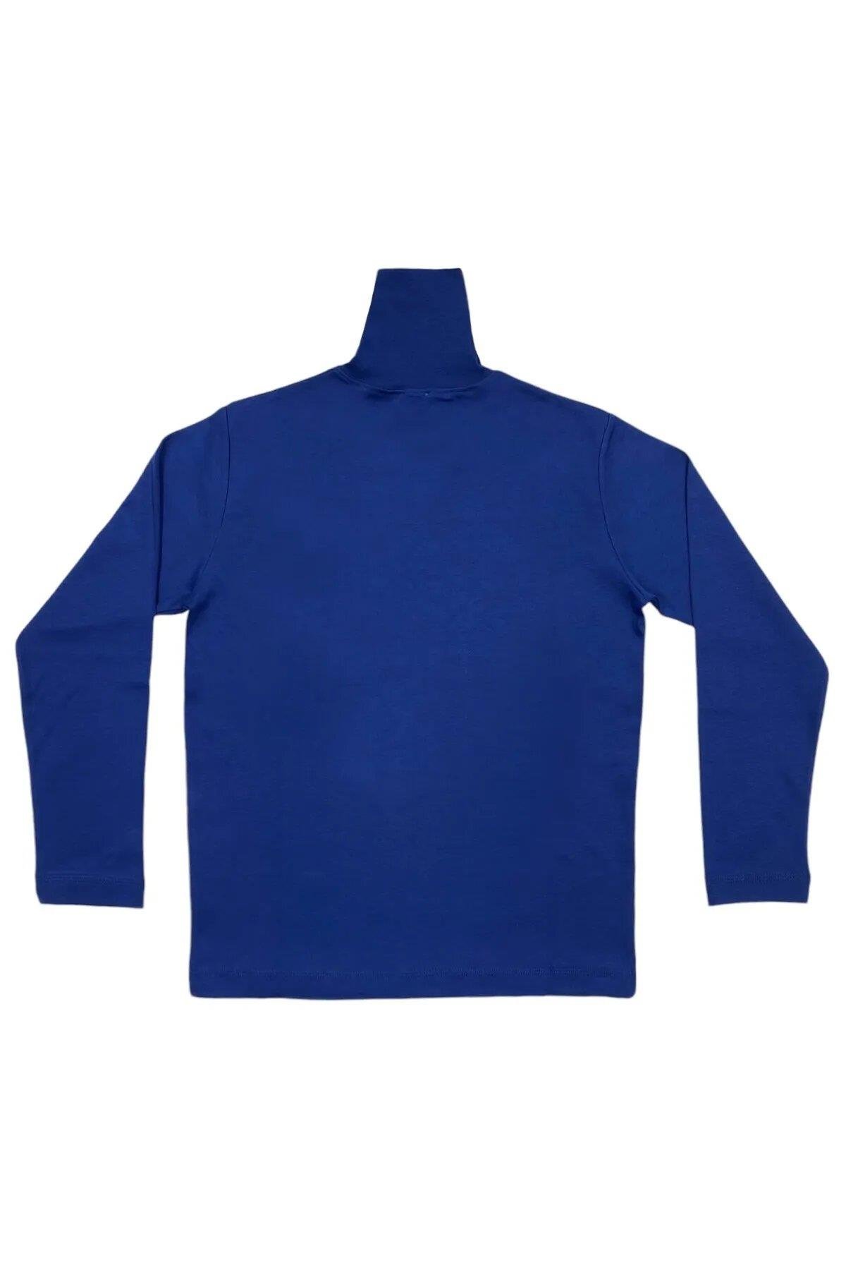 Balıkçı Yaka Penye İnterlok Regular Fit Sweatshirt