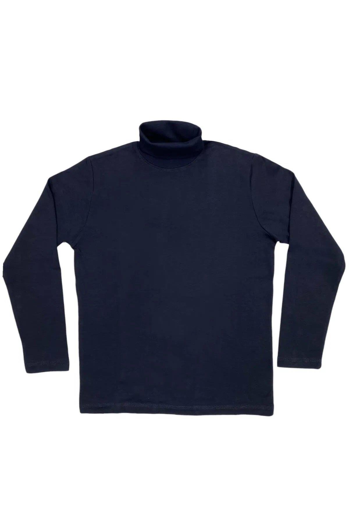 Balıkçı Yaka Penye İnterlok Regular Fit Sweatshirt