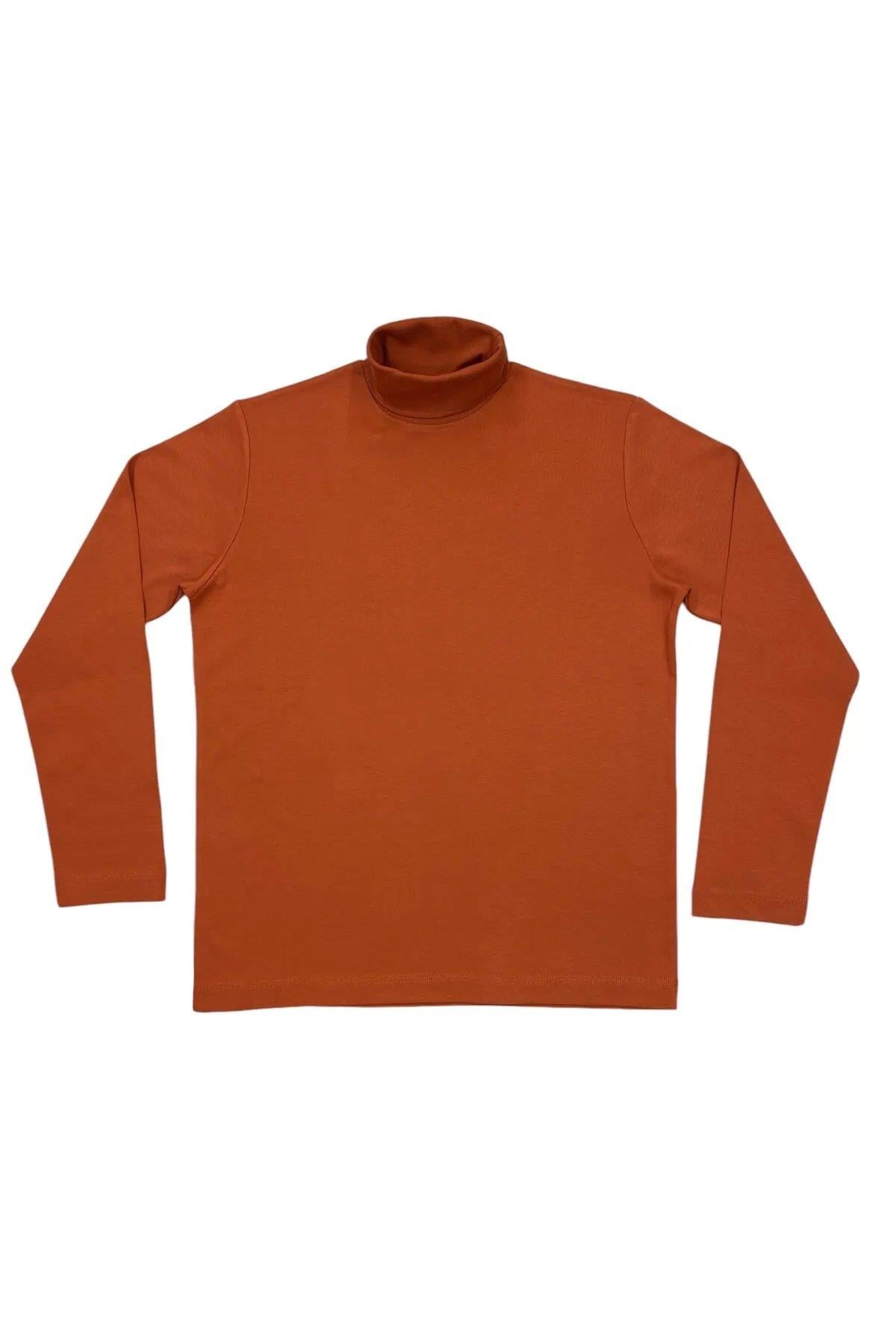 Balıkçı Yaka Penye İnterlok Regular Fit Sweatshirt