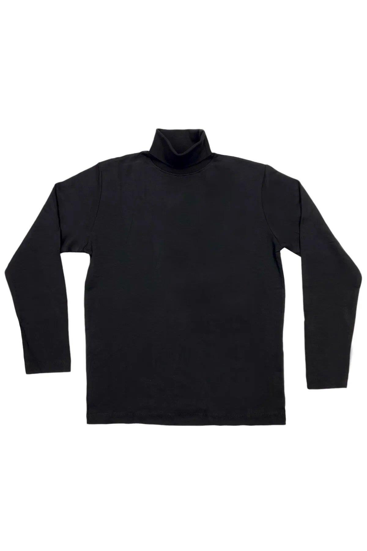 Balıkçı Yaka Penye İnterlok Regular Fit Sweatshirt