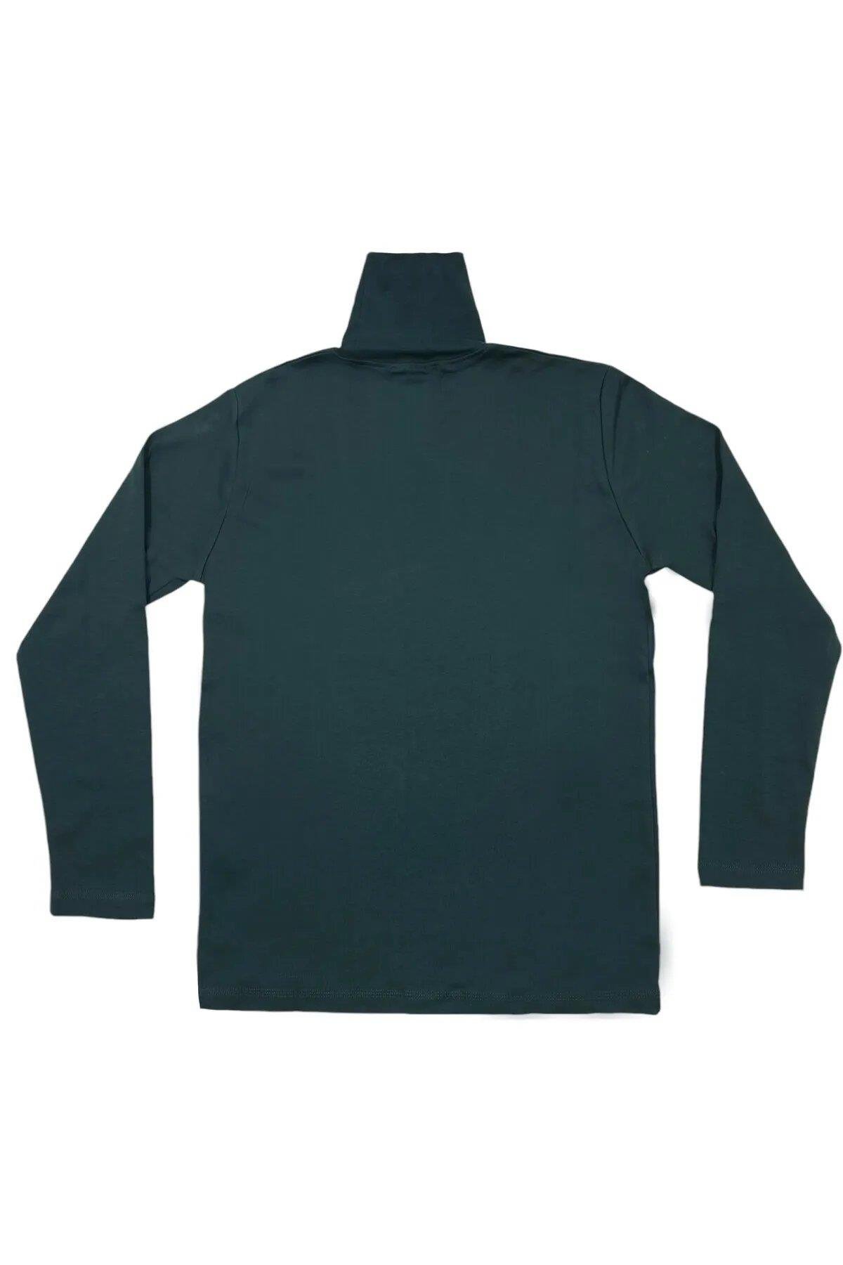 Balıkçı Yaka Penye İnterlok Regular Fit Sweatshirt