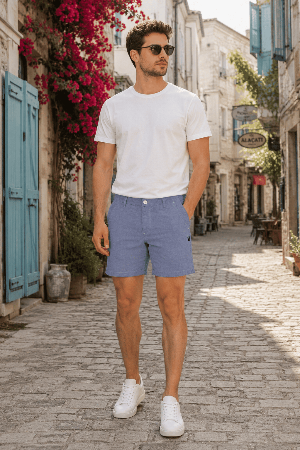 Masimar Erkek Regular Fit Dokuma Şort