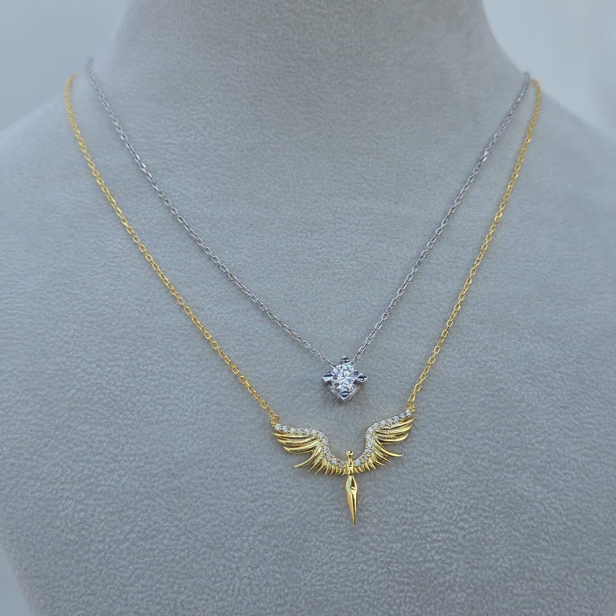 ANGLE GOLD KOLYE