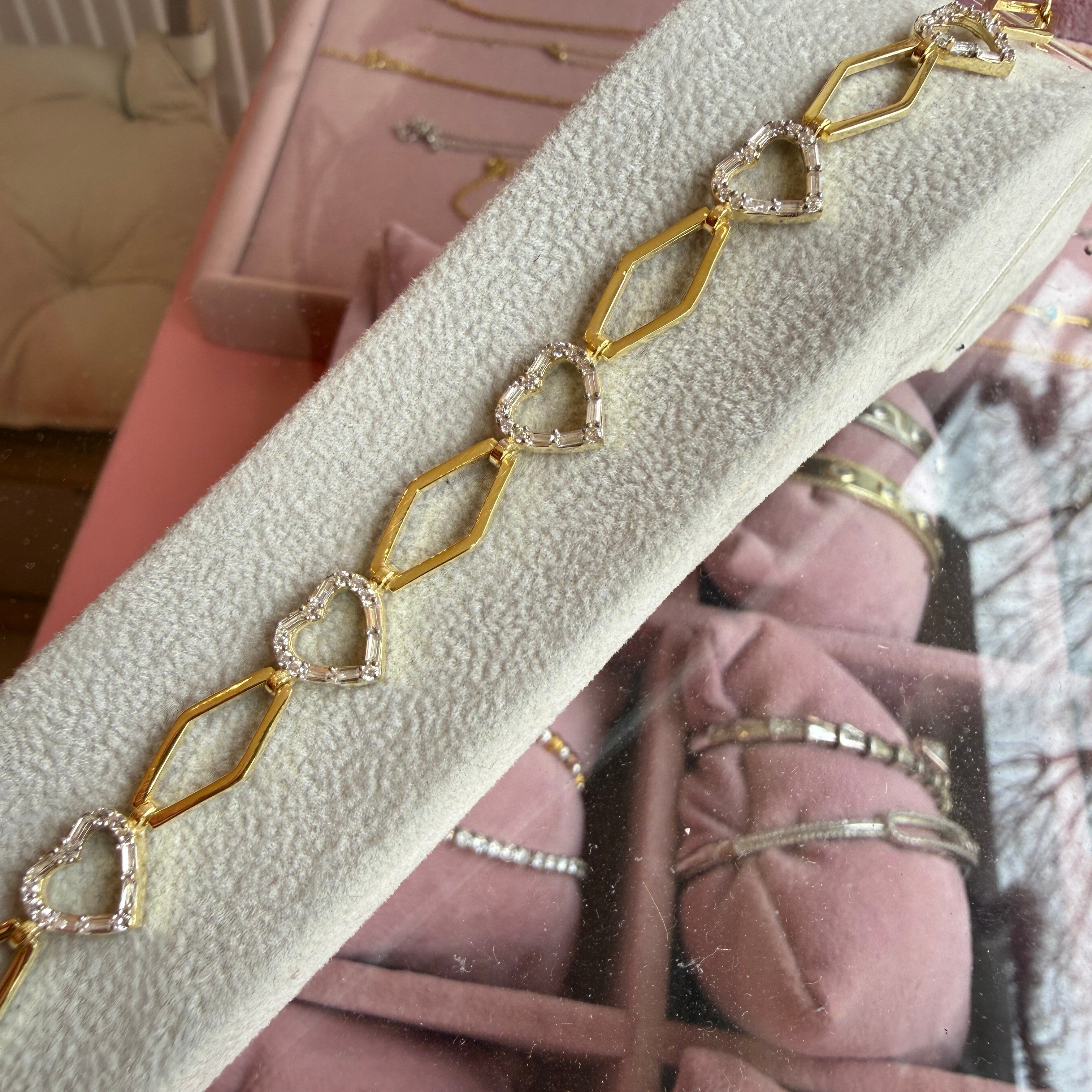 BYNARS CUORE LINK BRACELET
