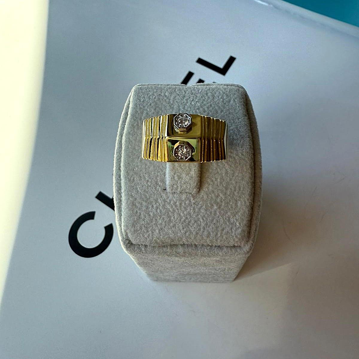 LİDYA TAŞLI GOLD YÜZÜK