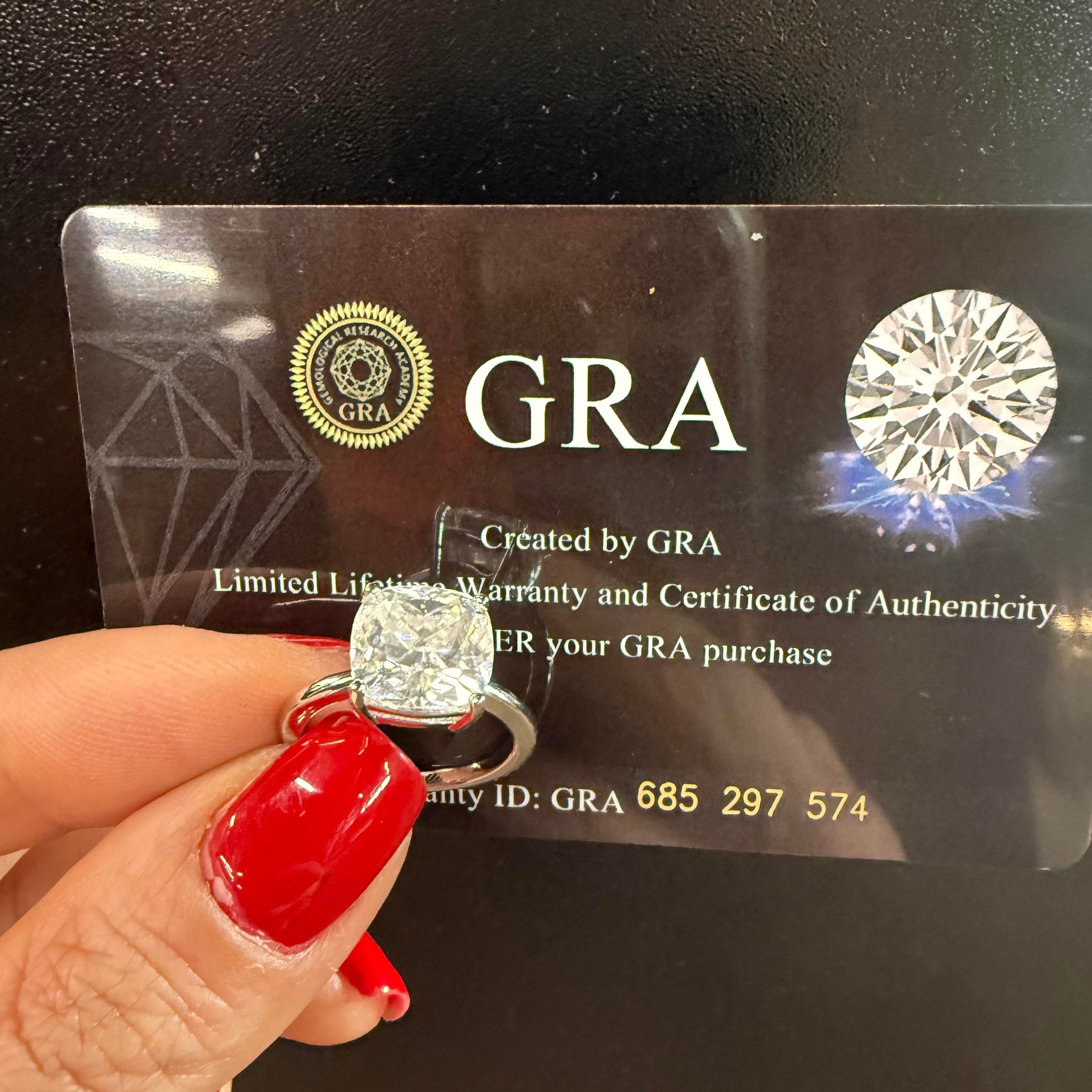 MOZANIT GRA SERTIFIKALI TEKTAŞ YÜZÜK