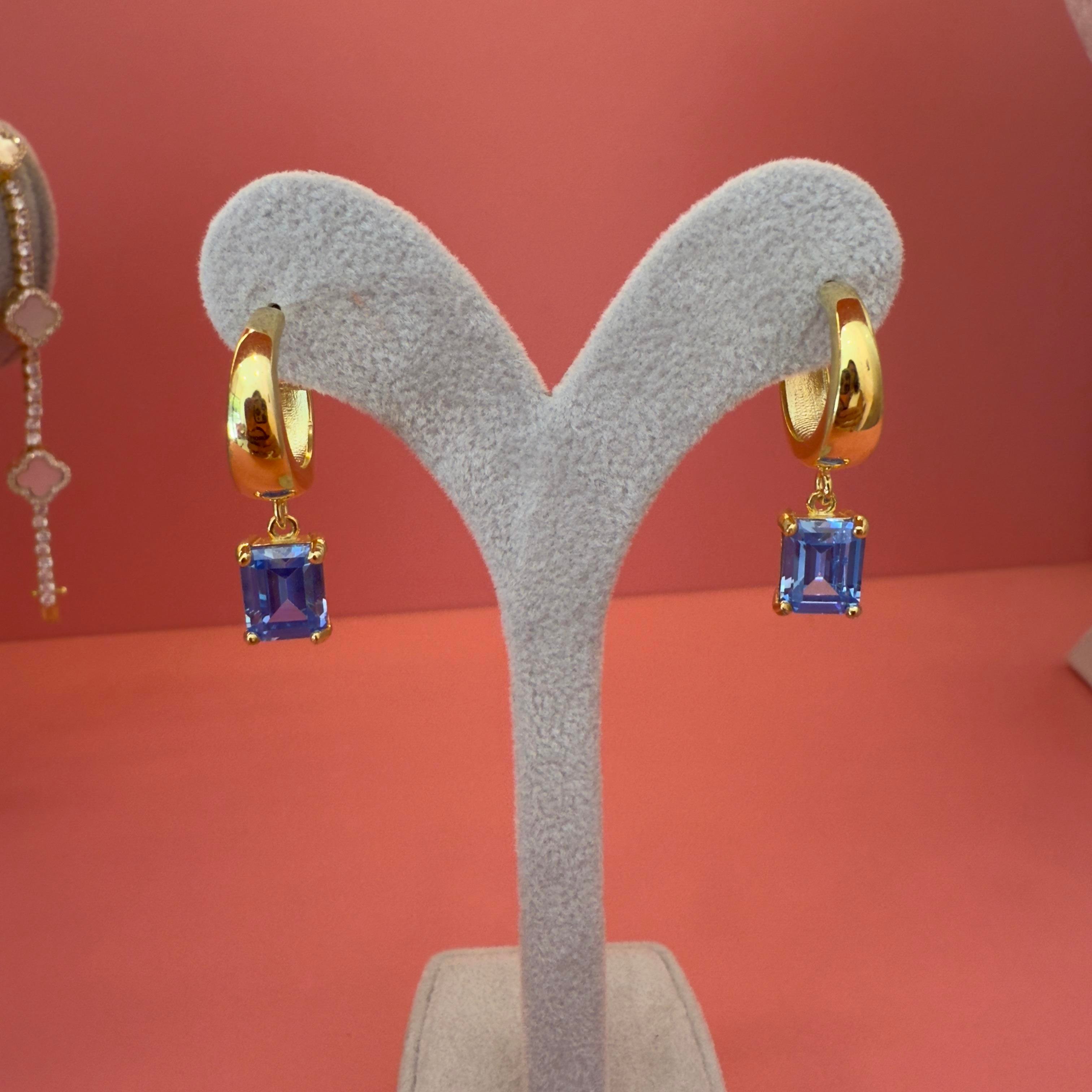 TOPAZ BAGET GOLD KÜPE