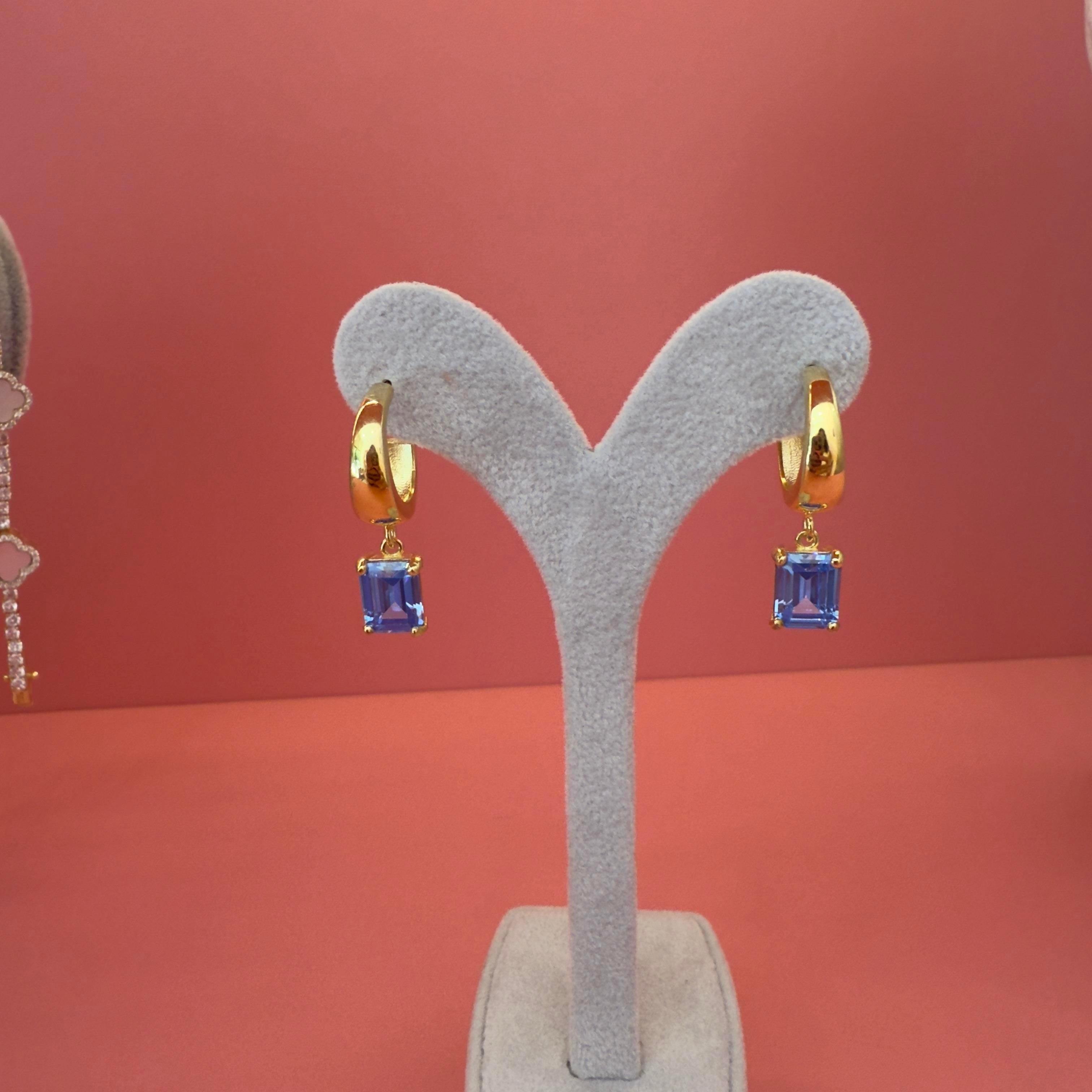 TOPAZ BAGET GOLD KÜPE